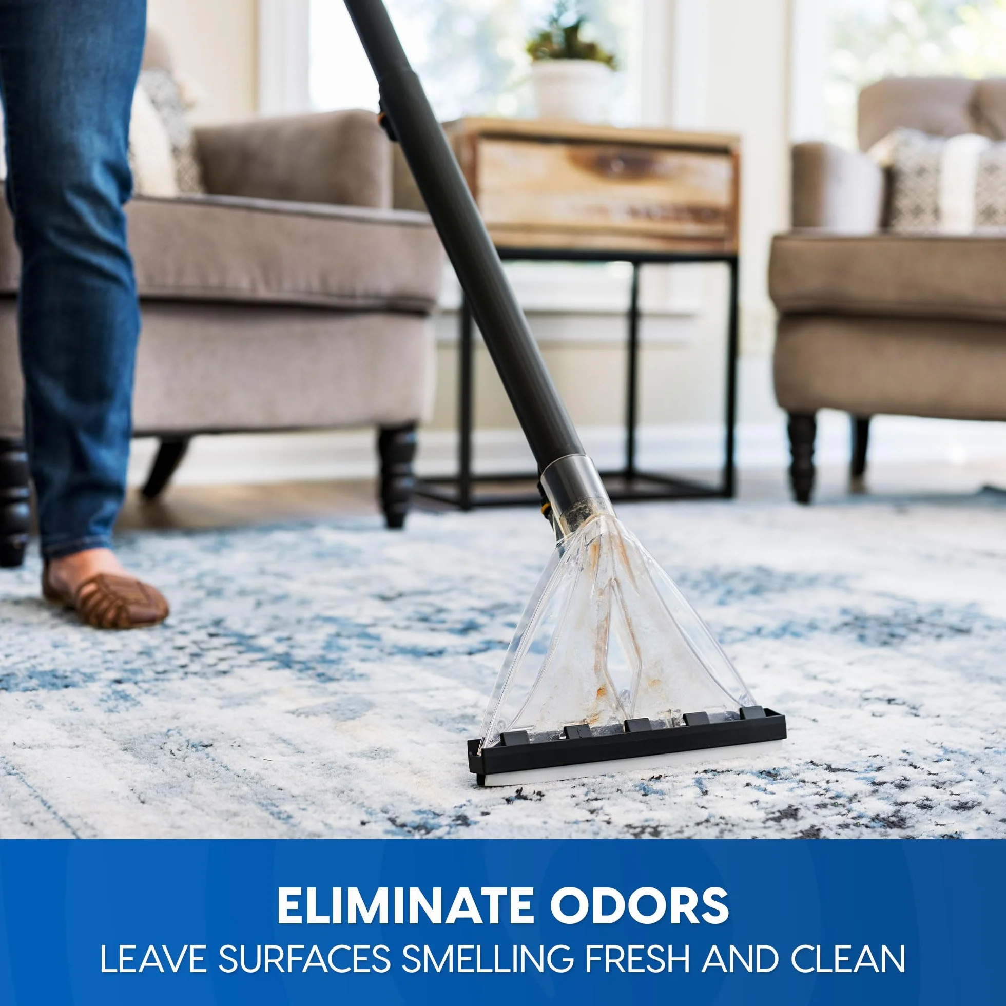 Vacmaster Wash & Refresh Febreze Carpet Cleaner Szampon Skoncentrowana 2-krotna formuła