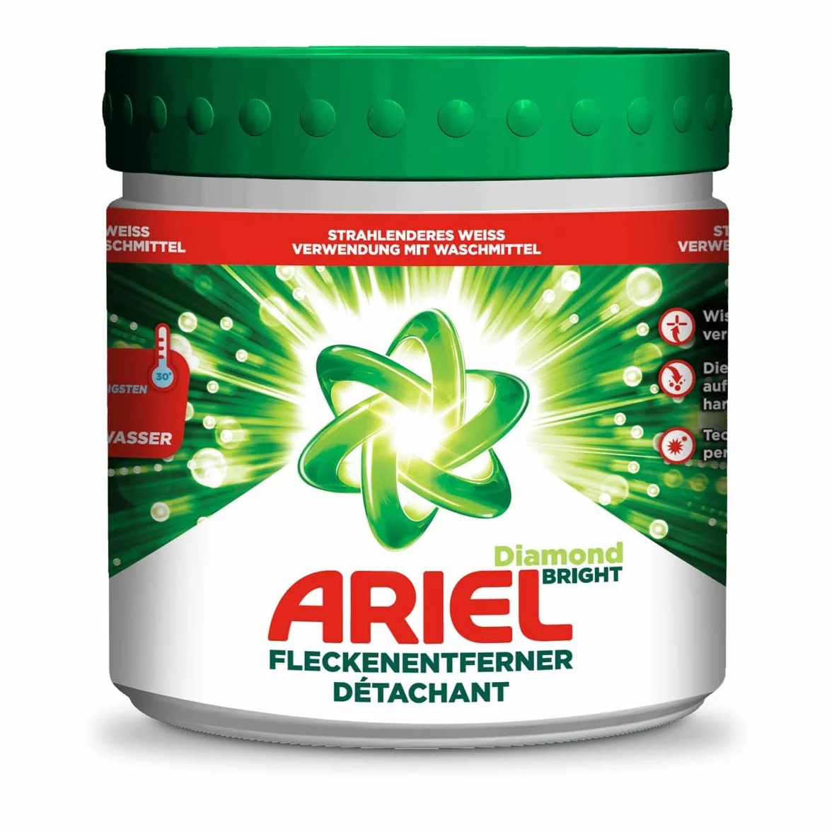 Środek do usuwania plam Ariel Proszek Diamon Bright dla białej odzieży 500 g, opakowanie (1x500 g)