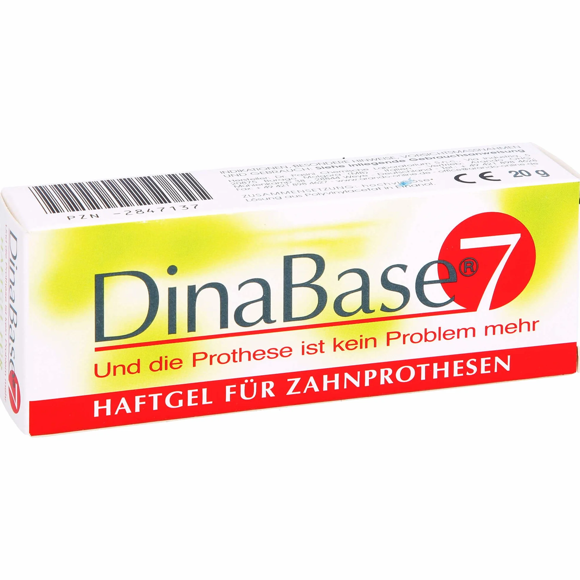 Dinabase 7 Klej do protez w żelu