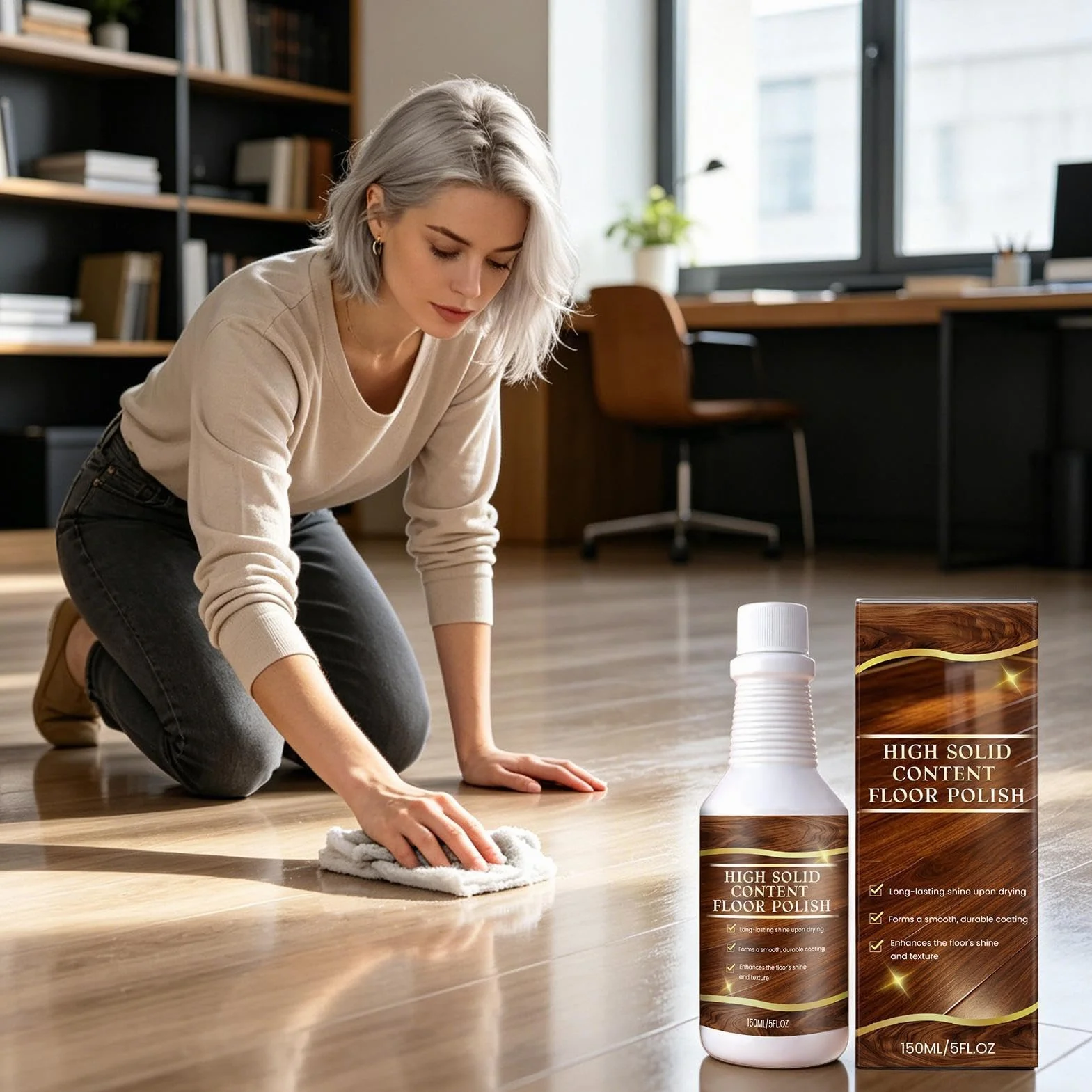 Środek Do Czyszczenia Podłóg Drewnianych 150 ml Płyn Do Naprawy Rys
