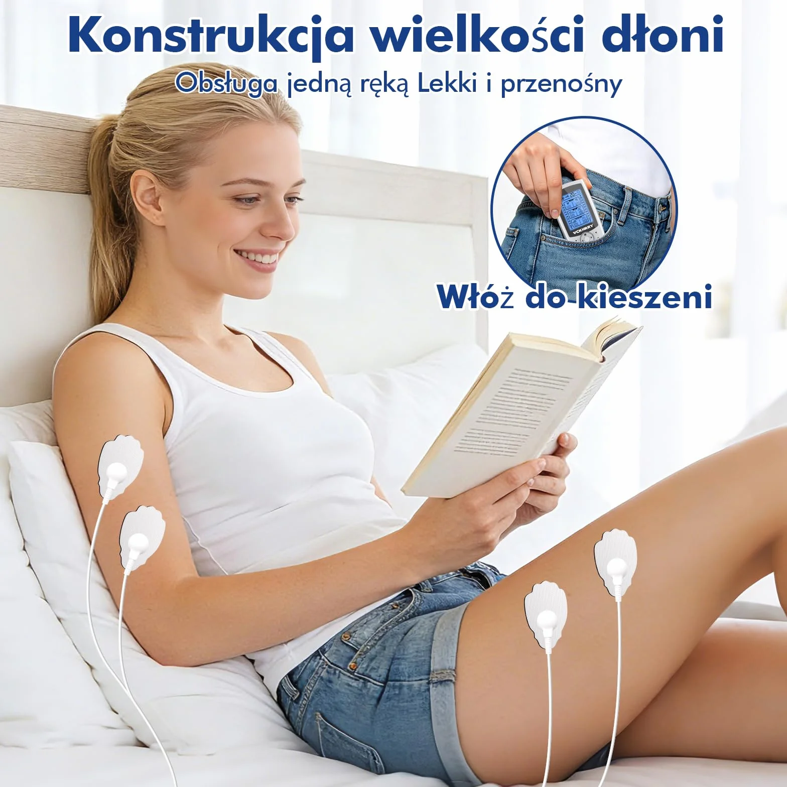elektrostymulator mięśni do elektrycznej stymulacji mięśni masaż z 2 kanałami 36 programów treningowych 10 elektrod 20 poziomami intensywności do budowania mięśni