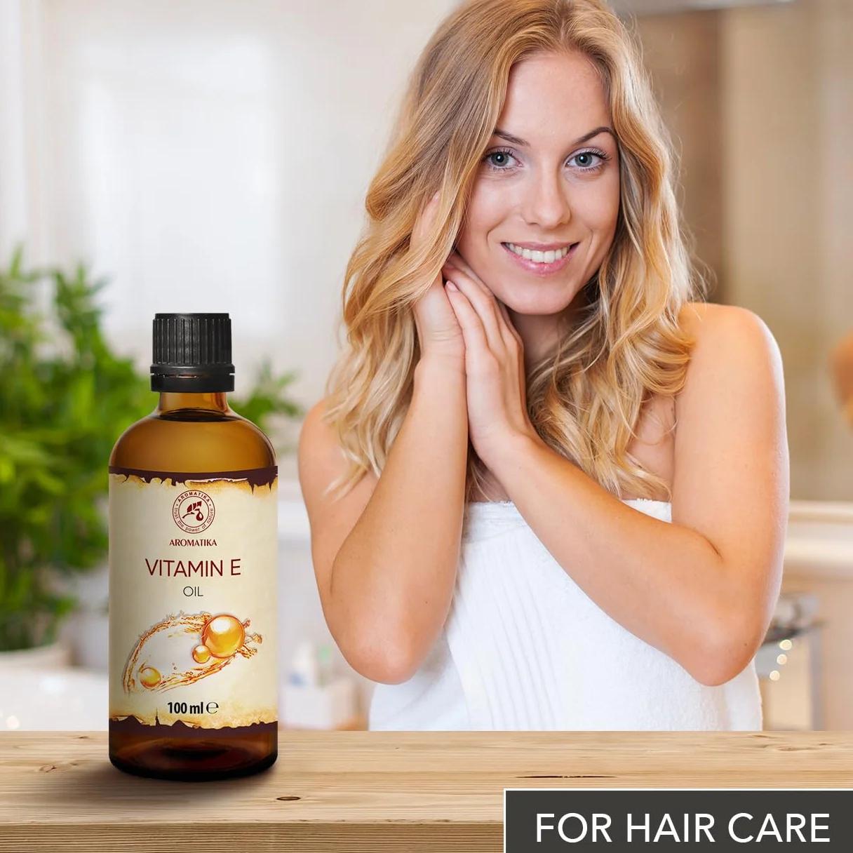Olejek Witaminą E - 100 ml - Skóra - Alpha Tocopherol - Naturalny Olej z Witaminą E do Twarzy - Paznokcie - Usta - Olejek na Porost Włosów - do Kąpieli - Olej Nośnikowy do Olejków Eterycznych
