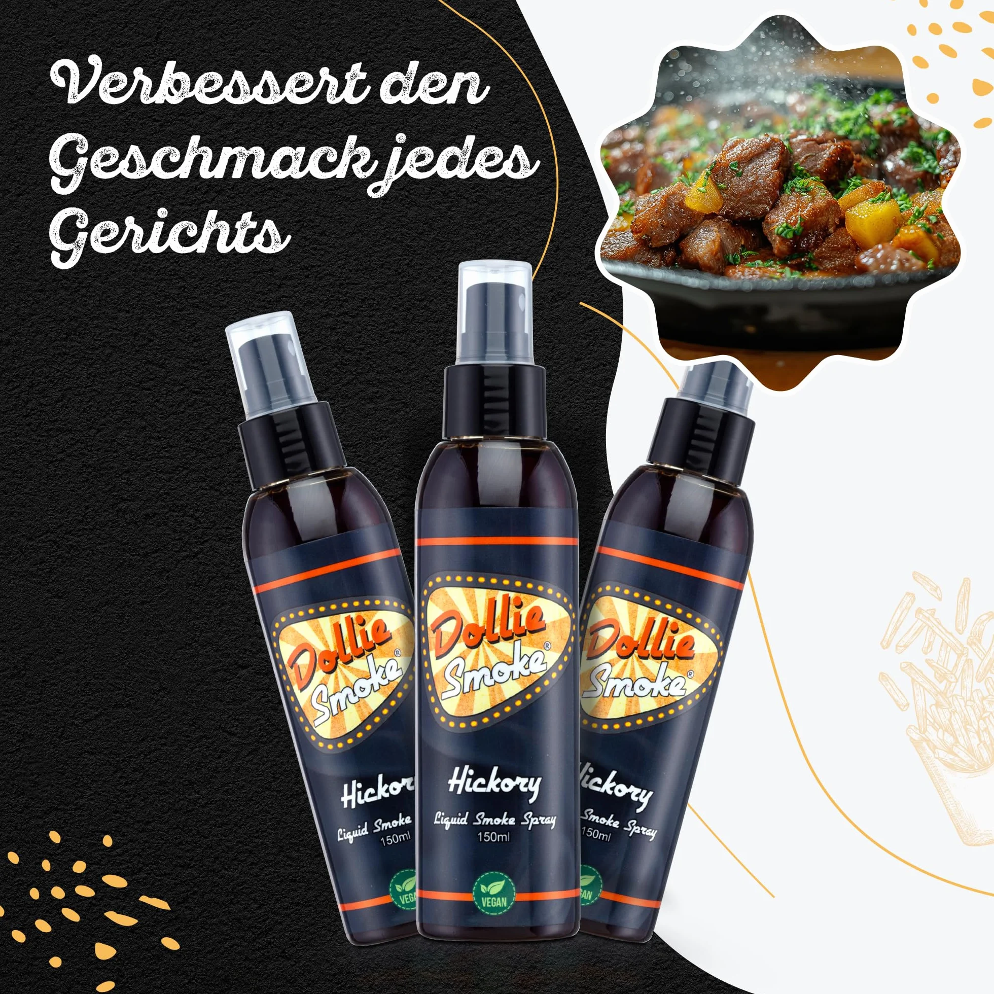 Dollie Smoke Spray Hickory Liquid Smoke