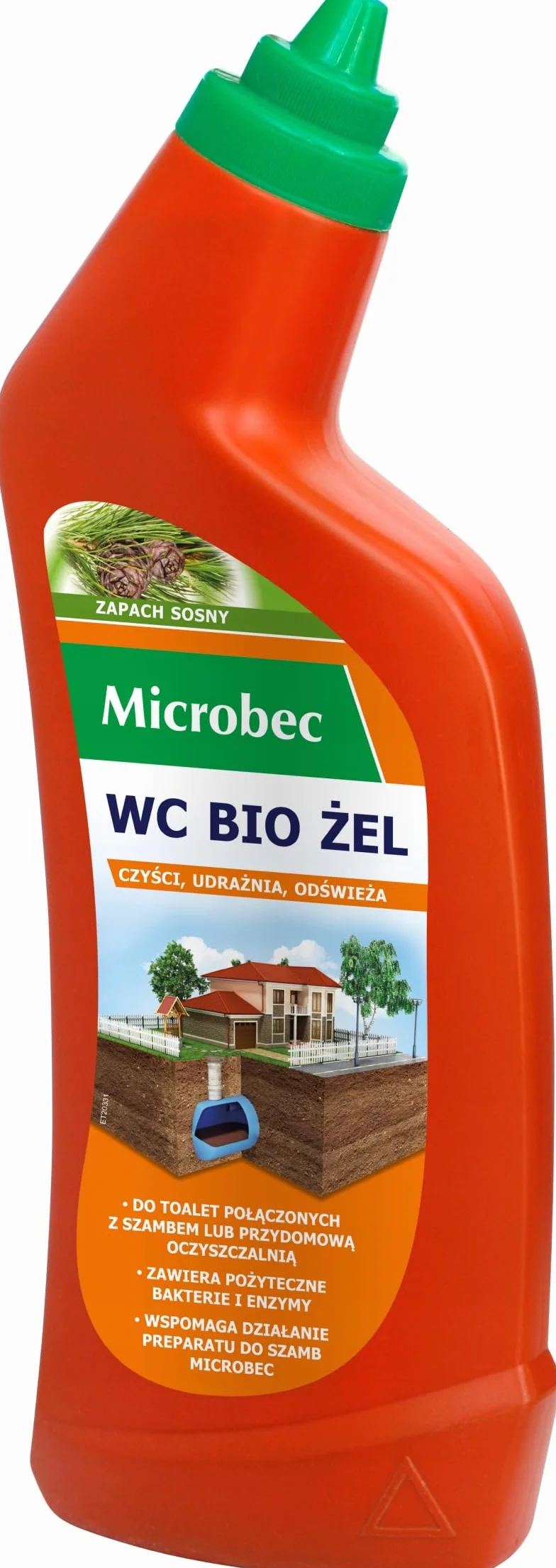 BROS Żel do szamb i ścieków WC do sanitariatów