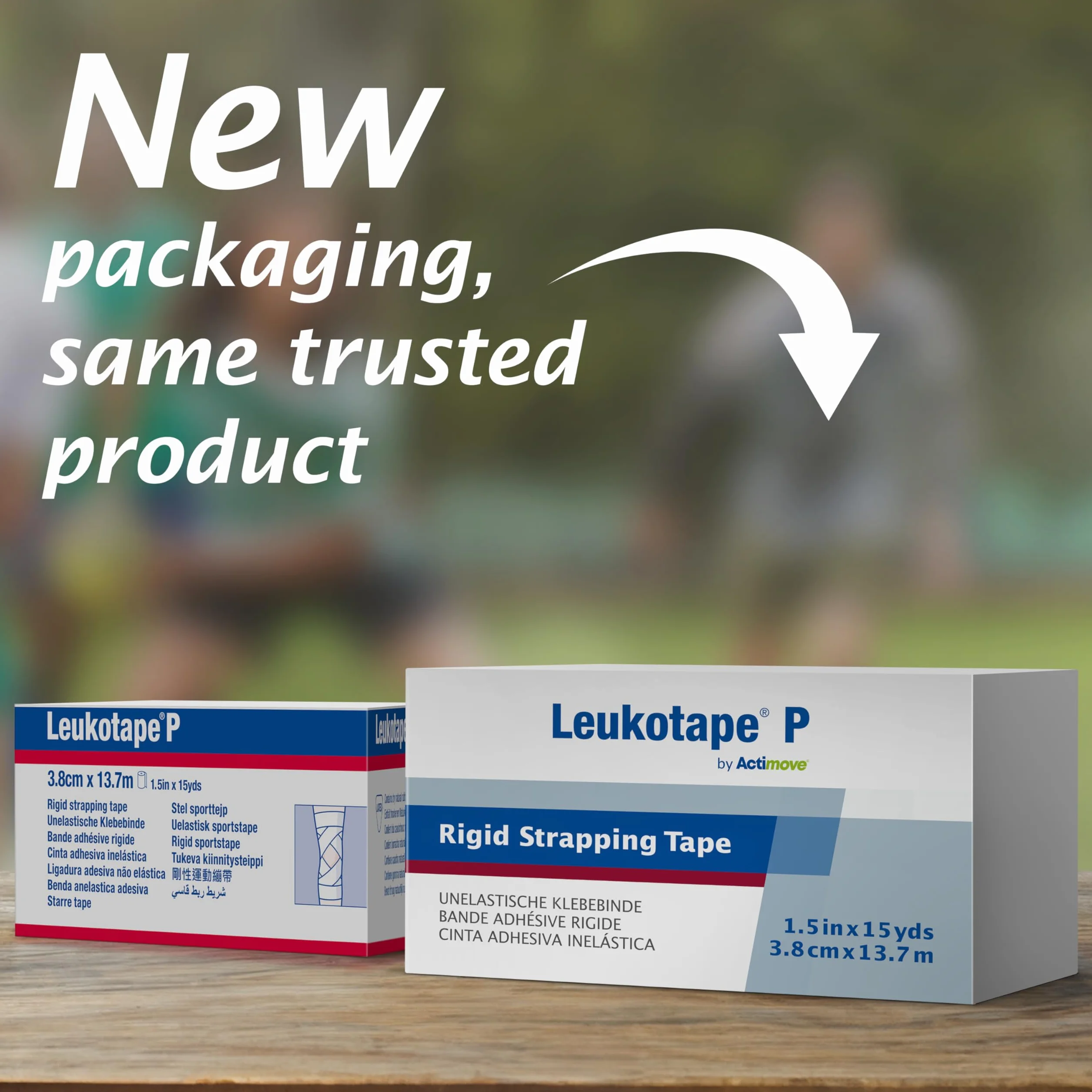 Bsn - Leukotape P Sportstape 1,5 cala X 15 jardów