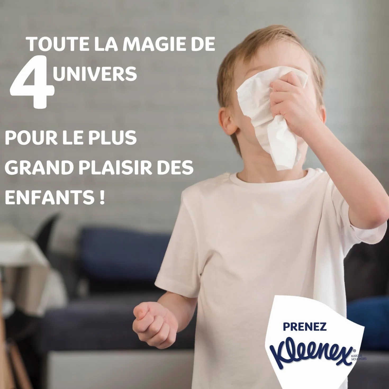 Kleenex Disney pudełka na chusteczki higieniczne, różne wzory, 3-warstwowe, 12 pudełek w kostkę, po 48 chusteczek