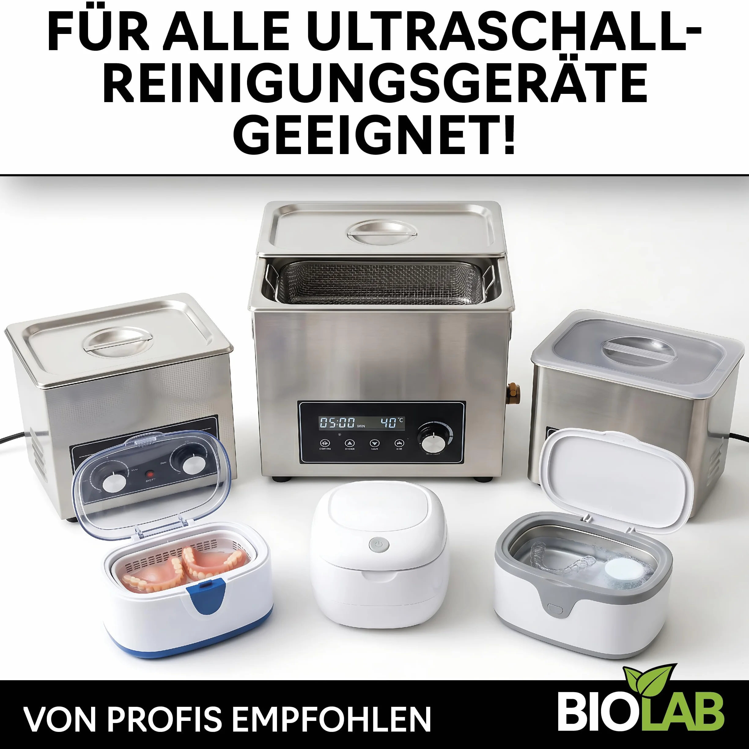 BIOLAB Koncentrat do czyszczenia ultradźwięków dentystycznych 750 ml