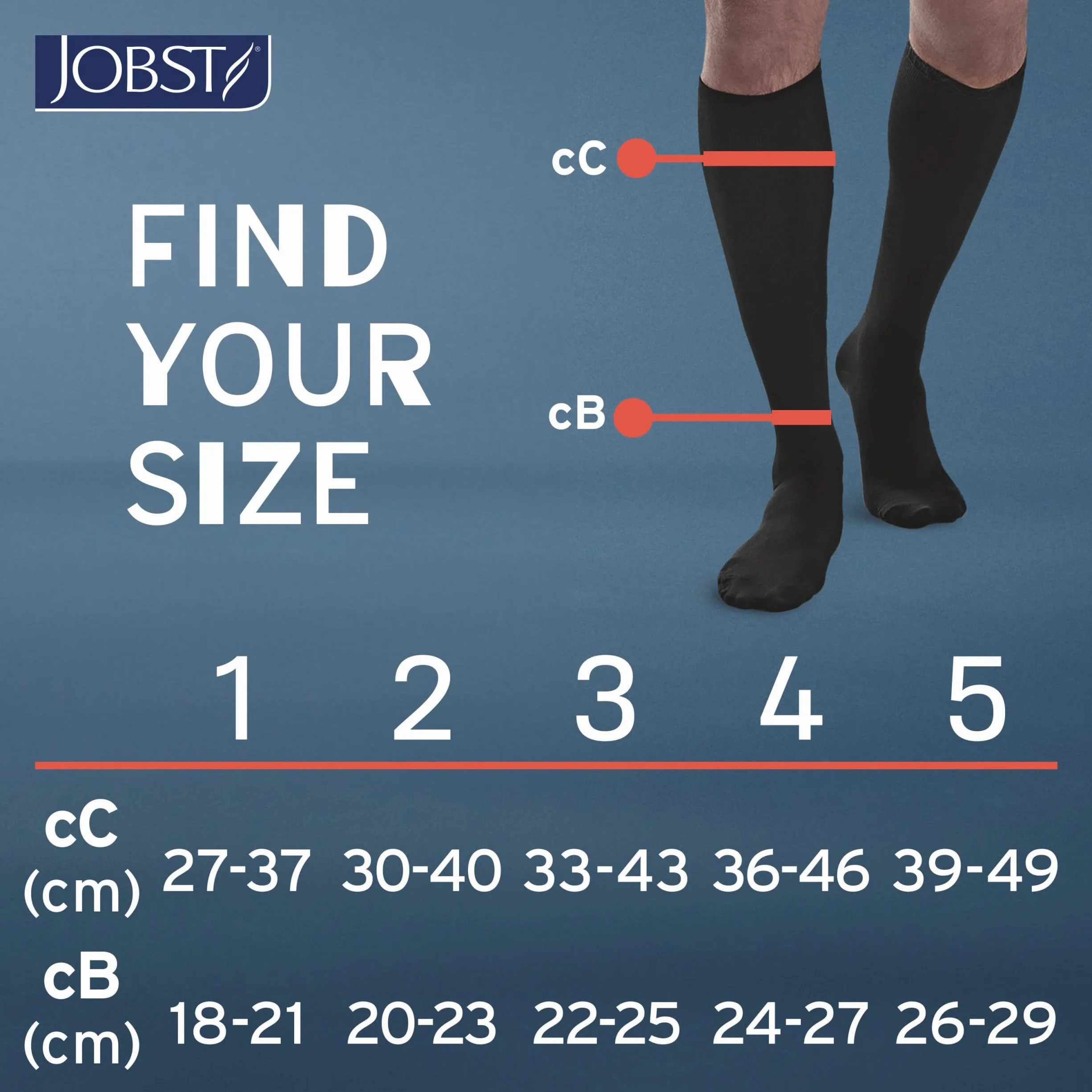 JOBST Pończochy podróżne przeciwzakrzepowe, czarne, rozmiar 4, bawełna 33%