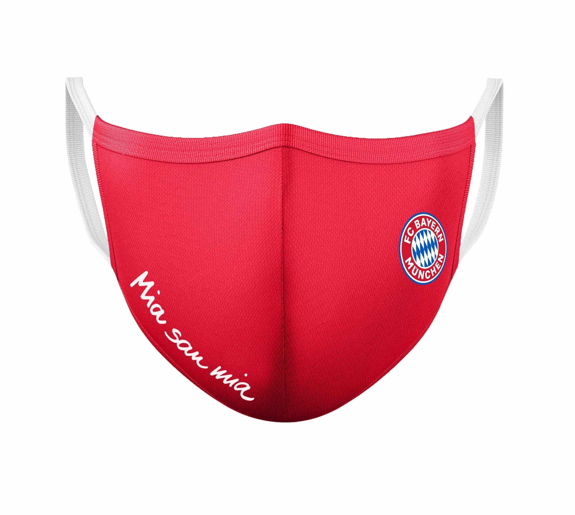 FC Bayern München Maska maska na usta i nos maska komunia czerwona