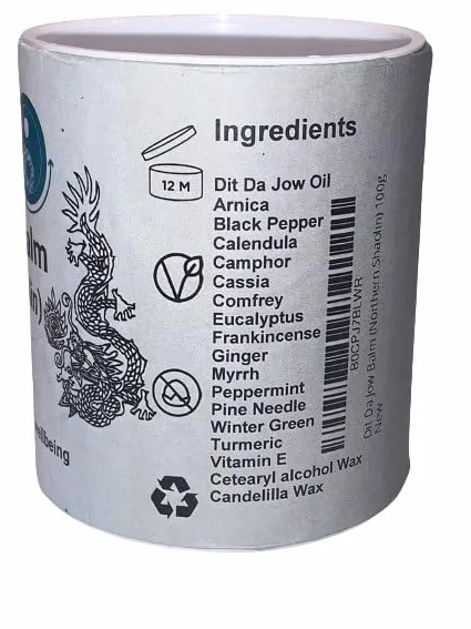 Dit Da Jow Balm (Northern Shaolin) Balsam sportowy/masaż mięśni 100g (wegański)