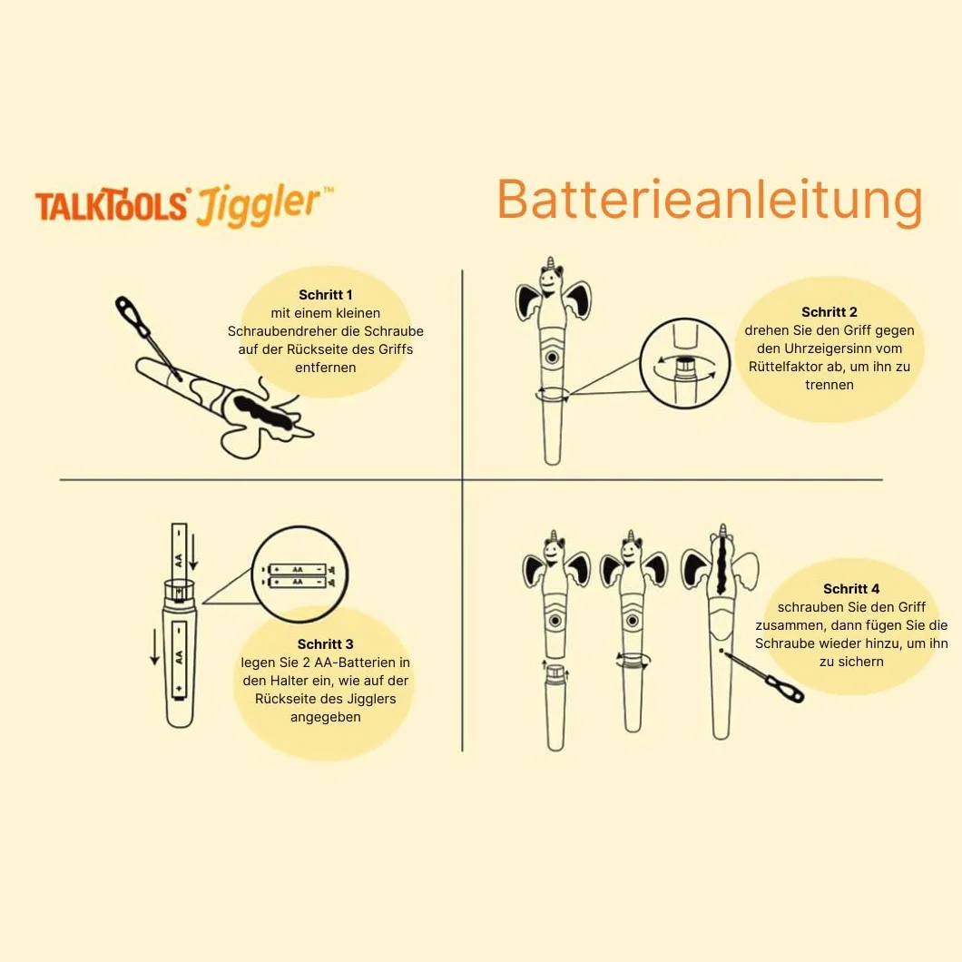 Talktools Jiggler urządzenie do masażu żółw – zmniejsza napięcie mięśni szczęki, zwiększa percepcję sensoryczną
