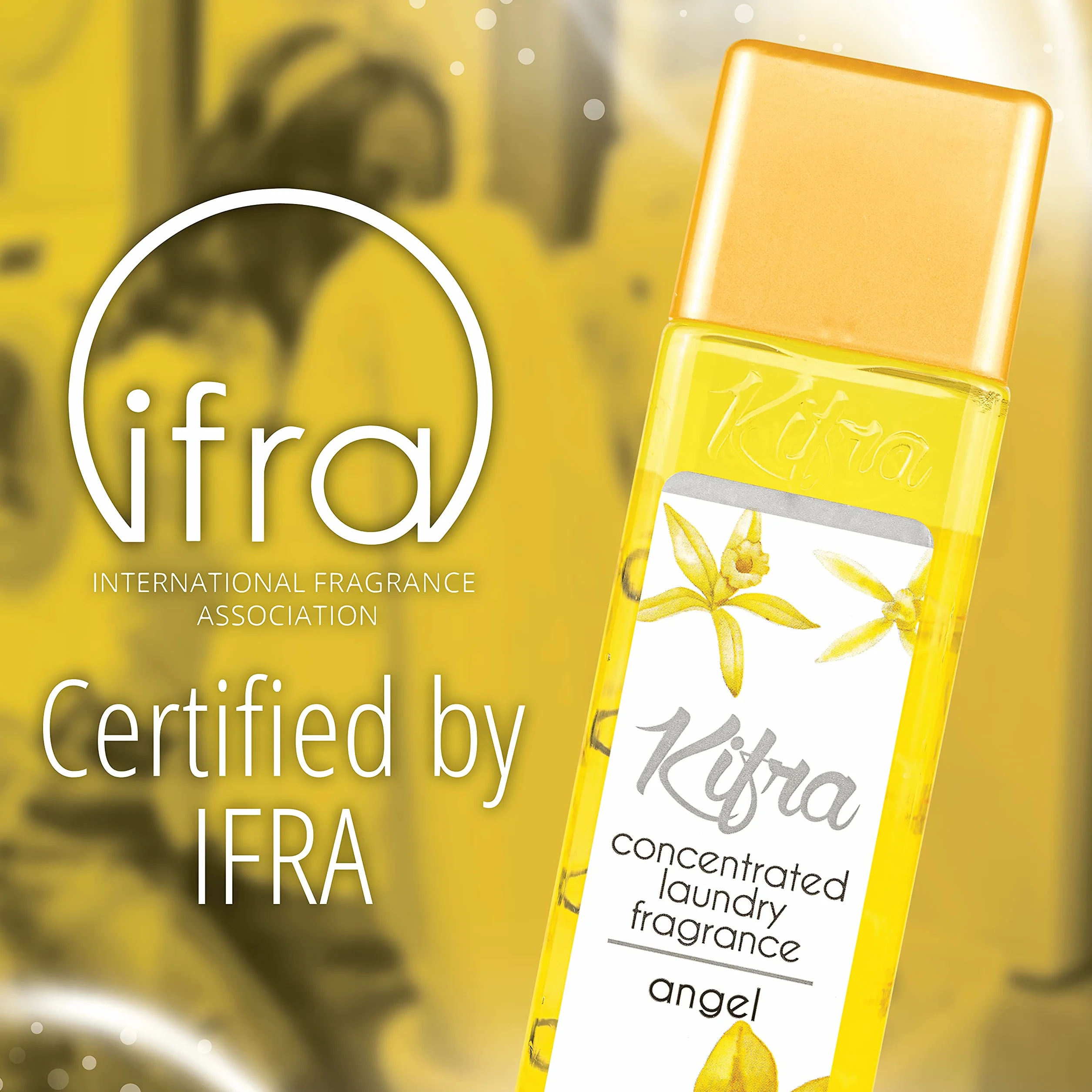 KIFRA Angel skoncentrowane perfumy do prania, 200 ml, 80 cykli prania, długotrwały zapach do prania