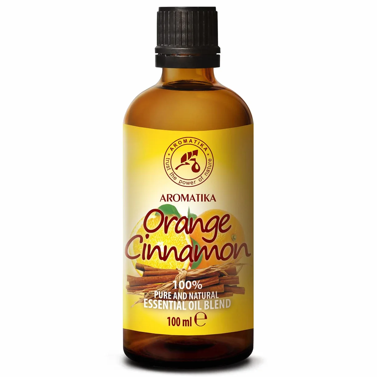 Mieszanka zapachowa pomarańcza i cynamon 100 ml – mieszanka eteryczna – olejki eteryczne do dyfuzorów i lamp zapachowych – olejki zapachowe na Boże Narodzenie