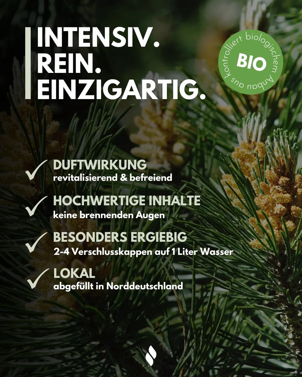 frihed.® Napar do sauny bio z aplikacją do medytacji, środek do zaparzania wszystkich rodzajów sauny, długotrwały zapach sauny, bardzo wysokiej jakości olej, pomysł na prezent (limba, kosmyka i