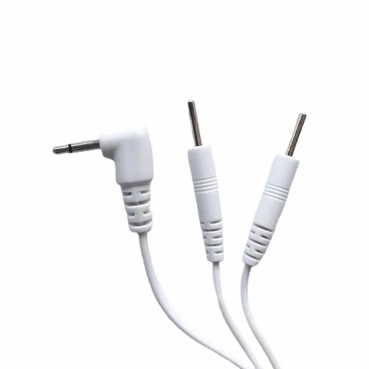 TENS kabel kabel wtyk DC 3,5 mm pin 2 mm połączenie do urządzenia fizjoterapii TENS 4 sztuki