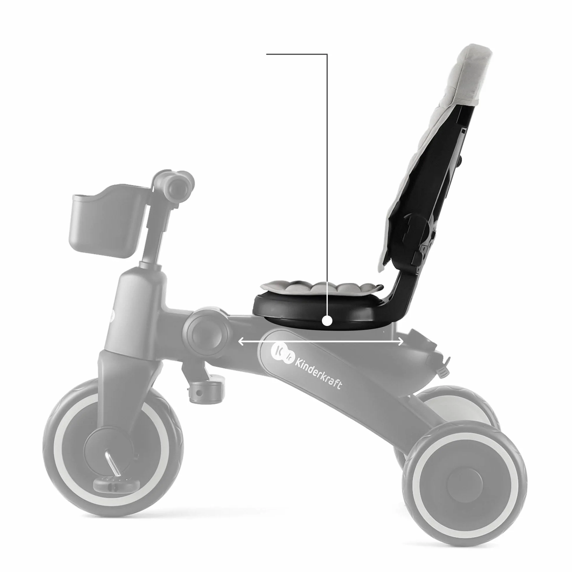 Kinderkraft JAZZ 2 GREY