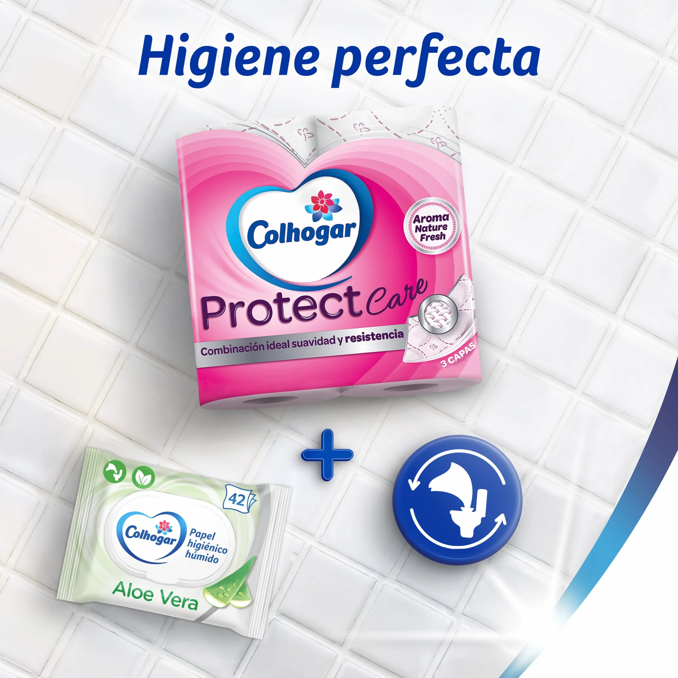 Colcasa papier toaletowy – 42 sztuki
