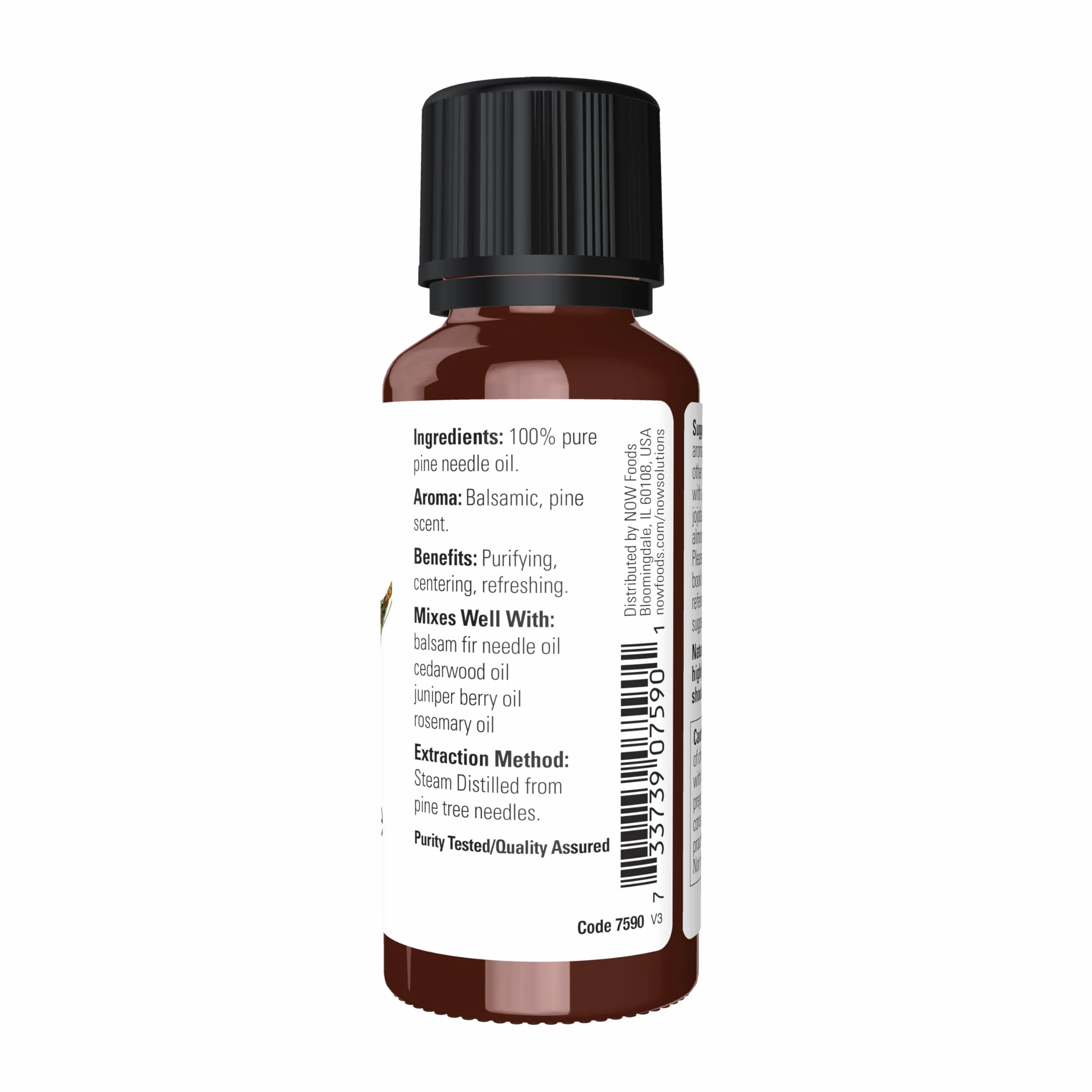 NOW Foods Essential Oil, Pine Needle Oil - 30 ml.