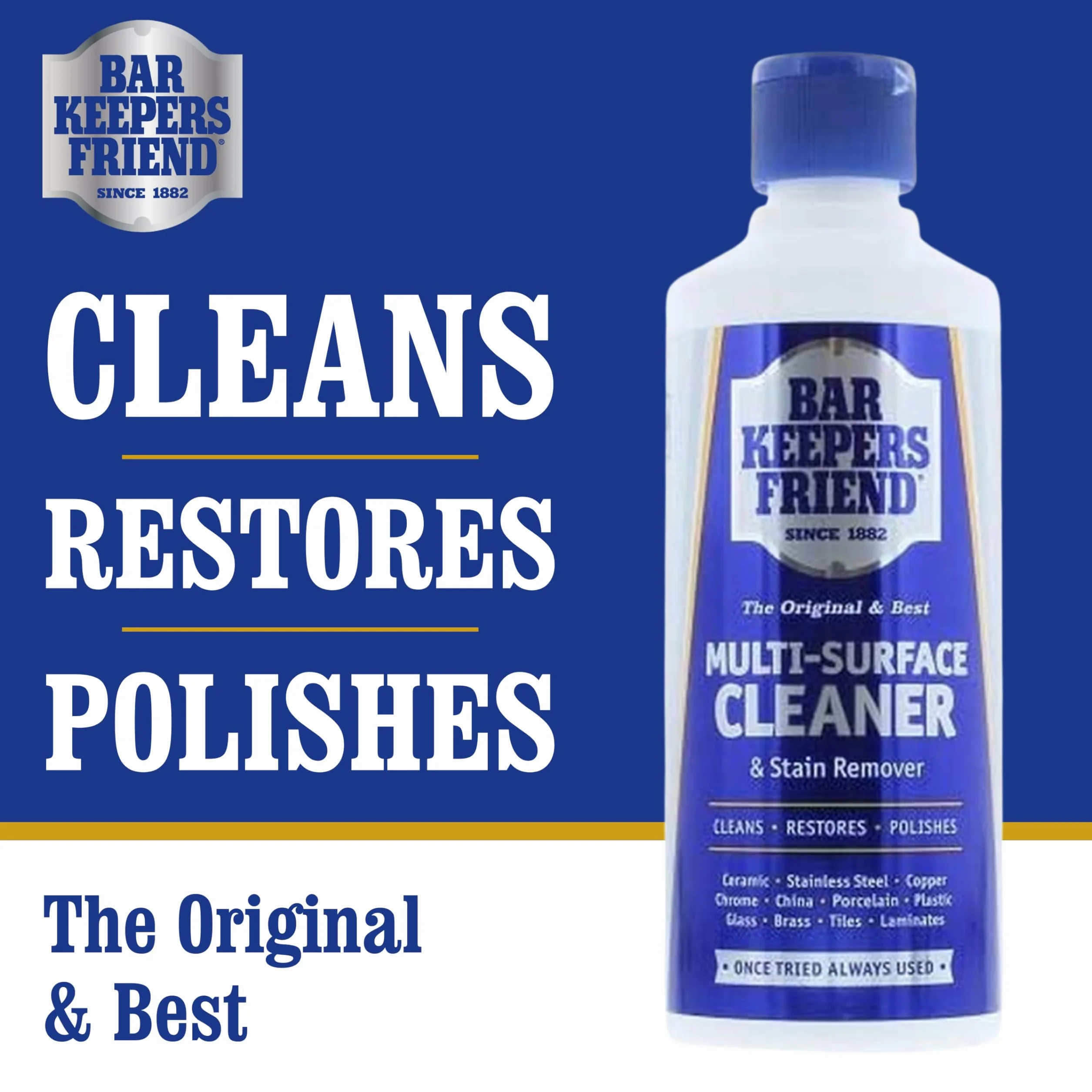 Bar Keepers Friend Uniwersalny środek czyszczący do powierzchni i usuwania plam, 250 g