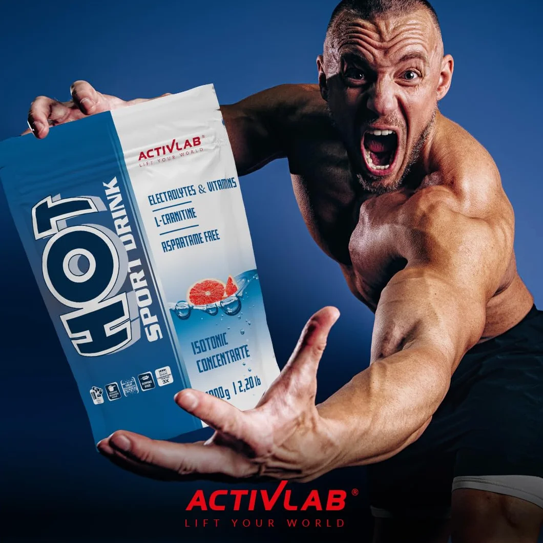 Activlab Hot Sport napój izotoniczny grejpfrut 1000 g