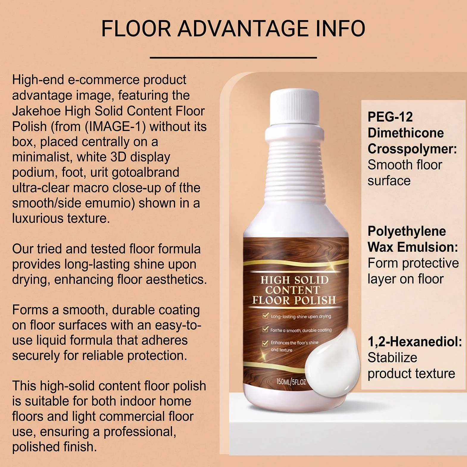 Środek Do Czyszczenia Podłóg Drewnianych 150 ml Płyn Do Naprawy Rys