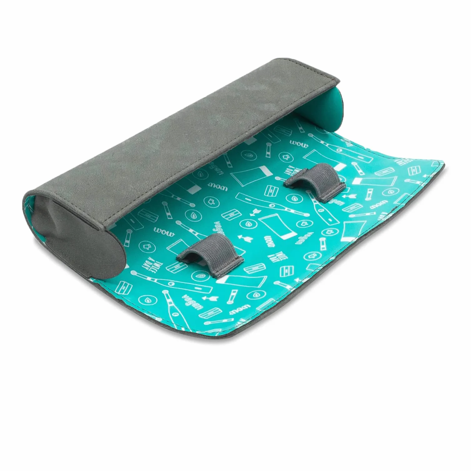 happybrush® Wodoodporne etui na szczoteczki do zębów do ochrony podczas podróży | szczoteczka do zębów, etui podróżne, szare (kompatybilne z elektrycznymi szczoteczkami do zębów firmy Philips, Braun & Oral-B)