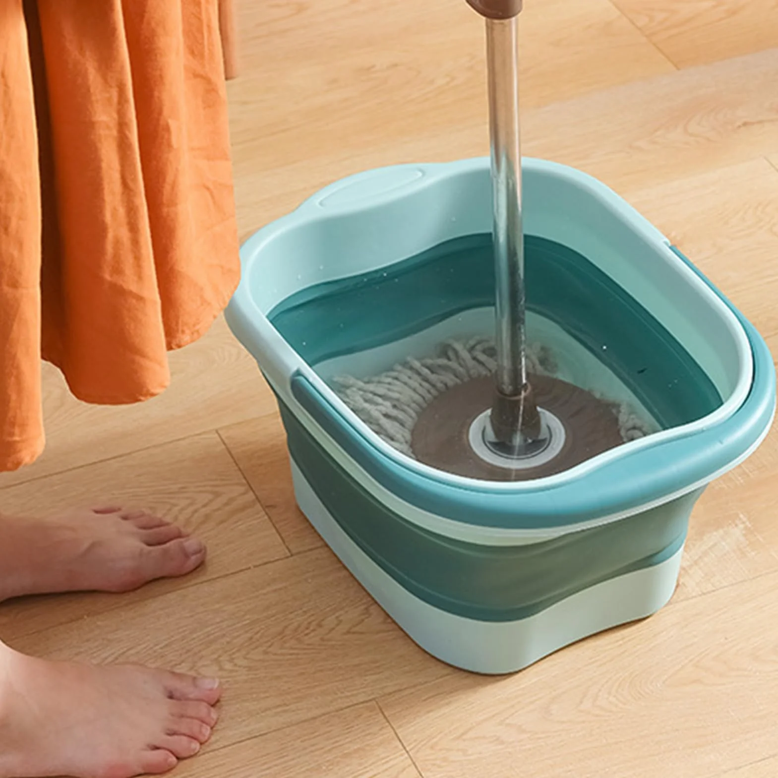 Składana Miednica Do Moczenia Stóp z Masażem, Pedicure Wanna