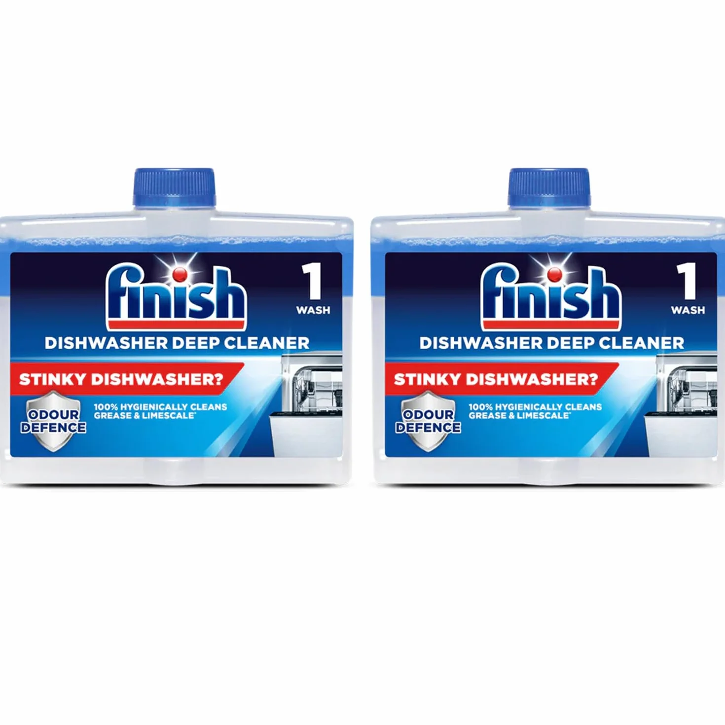 Finish Środek do mycia w zmywarce 500 ml (250 ml x 2 szt.) usuwa tłuszcz i kamień