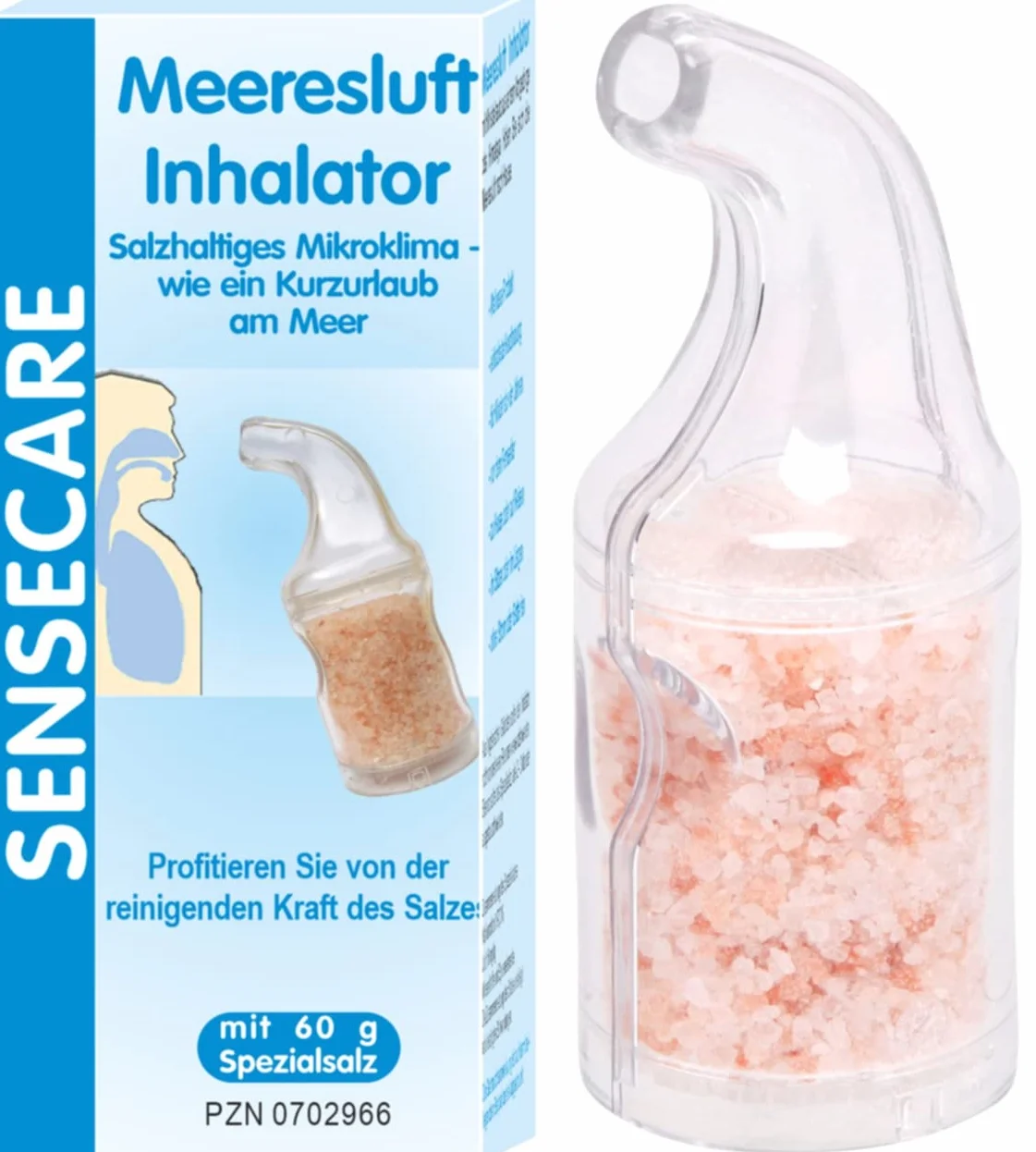 NaturGut Sensecare inhalator na powietrze morskie z solą kryształową, mikroklimat