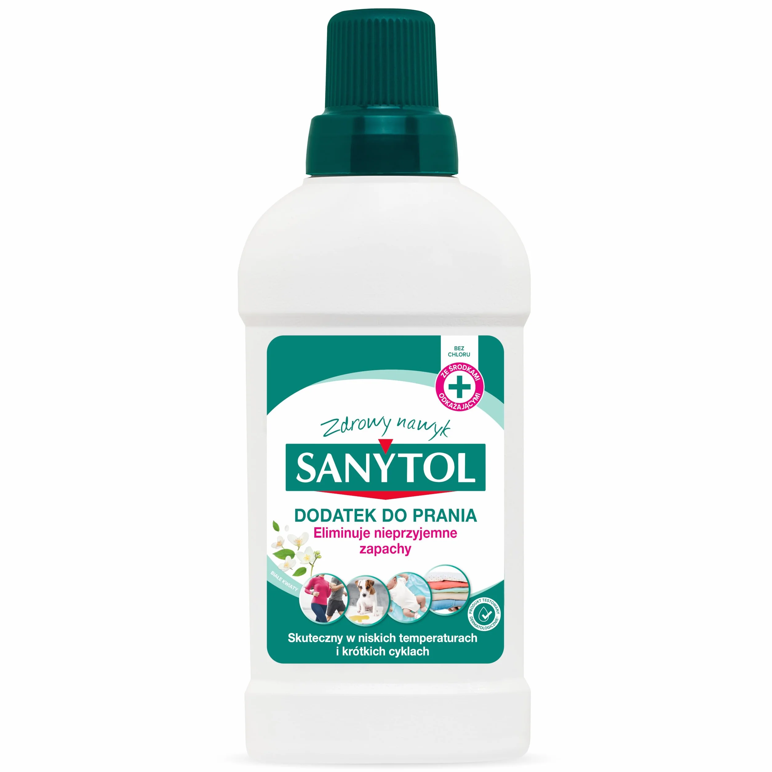 SANYTOL Dodatek do prania białe kwiaty 500 ml