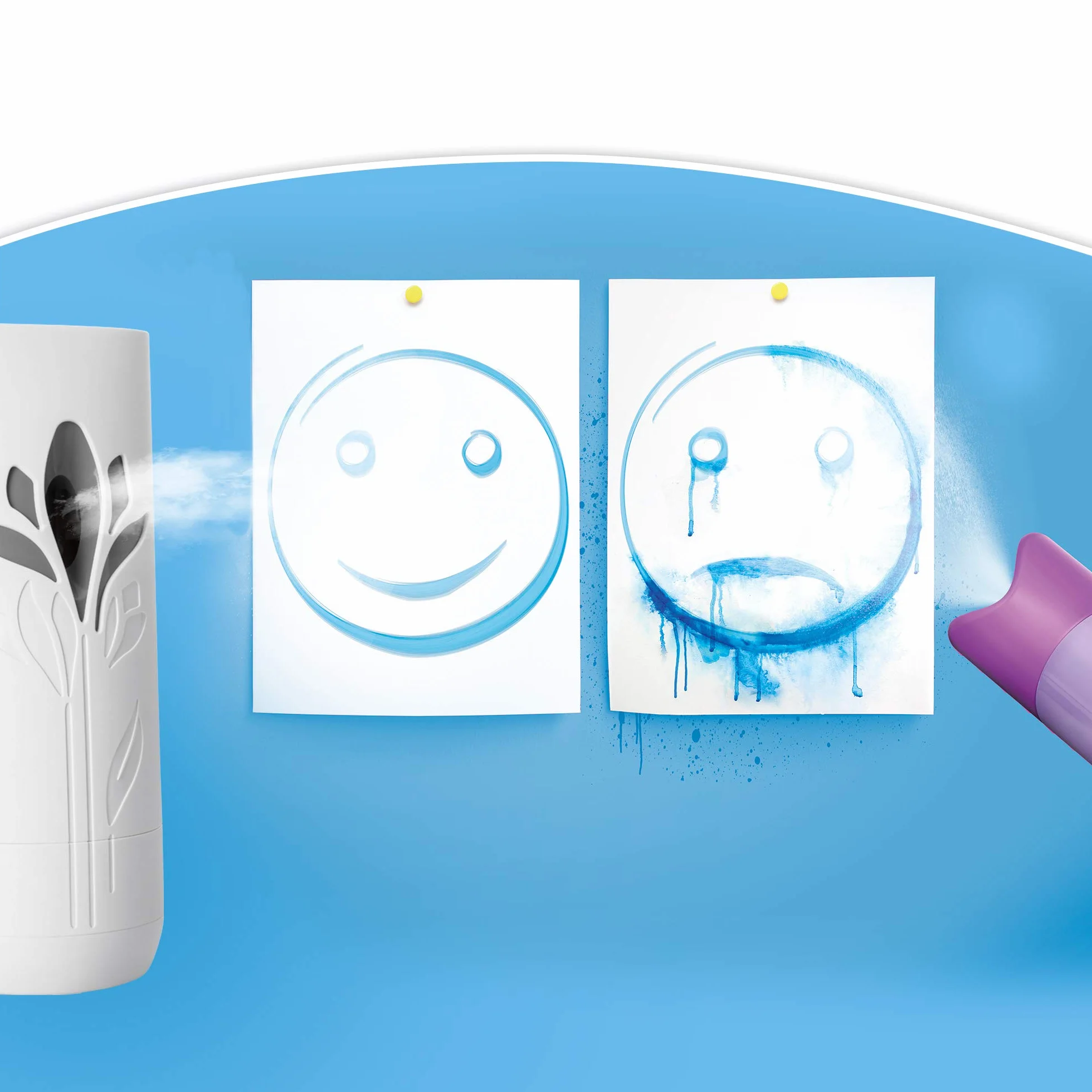 Air Wick Freshmatic Max Pure wkład uzupełniający do Air Wick Freshmatic Max – zapach: świeże pranie – 2 x 250 ml wkład uzupełniający
