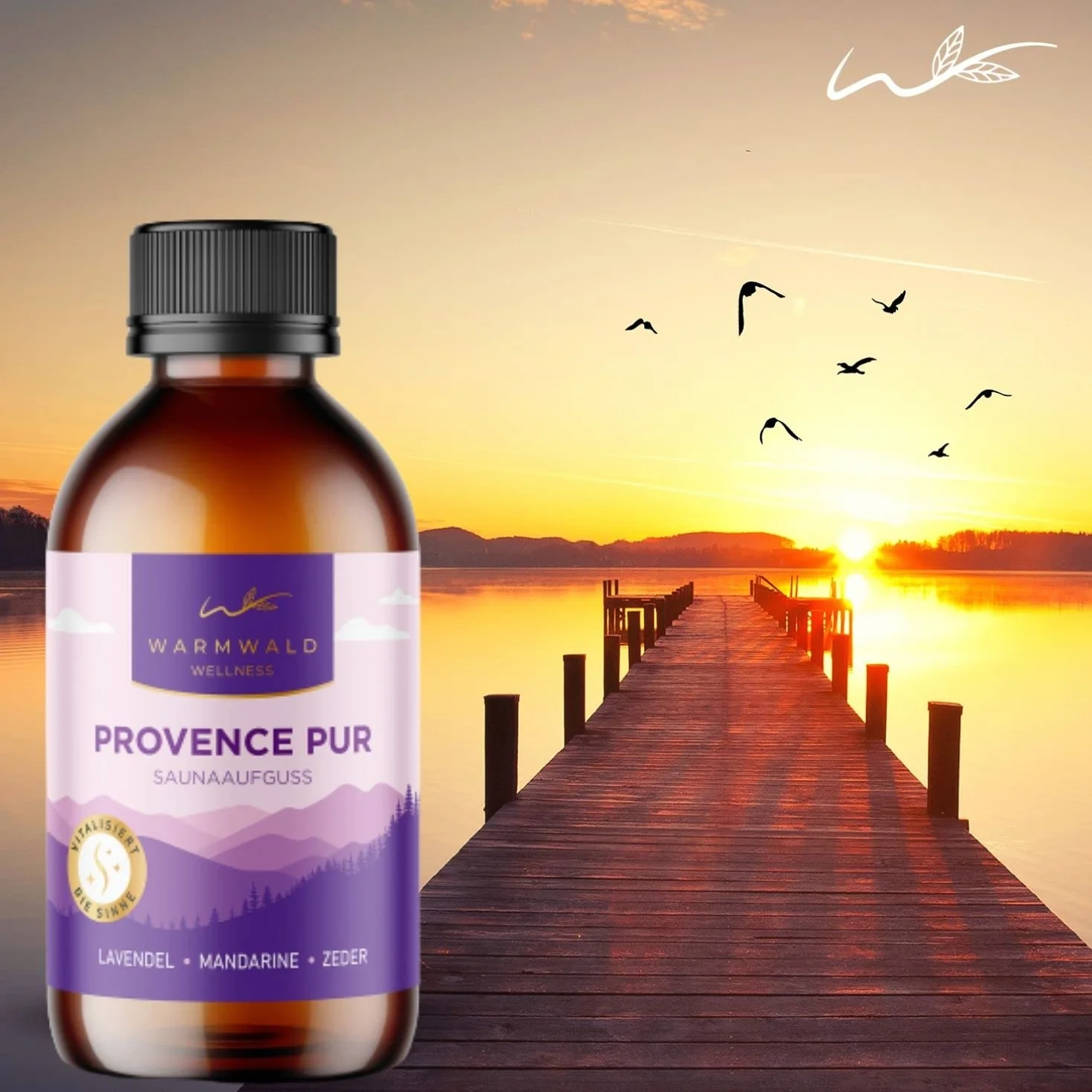 Napar do sauny z naturalnymi olejkami eterycznymi ciepły las 2 x 100 ml