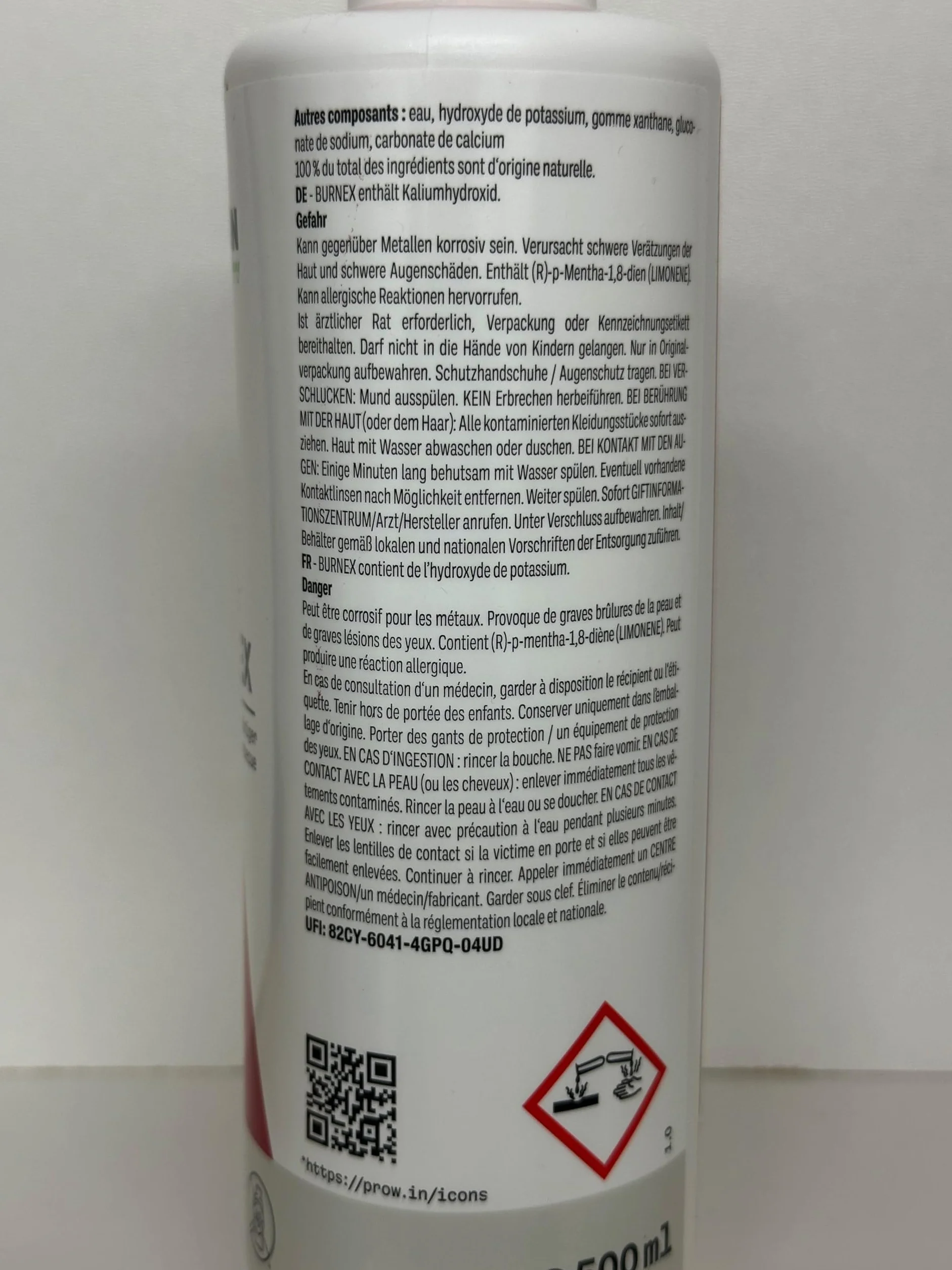 Burnex środek do czyszczenia piekarnika 500 ml