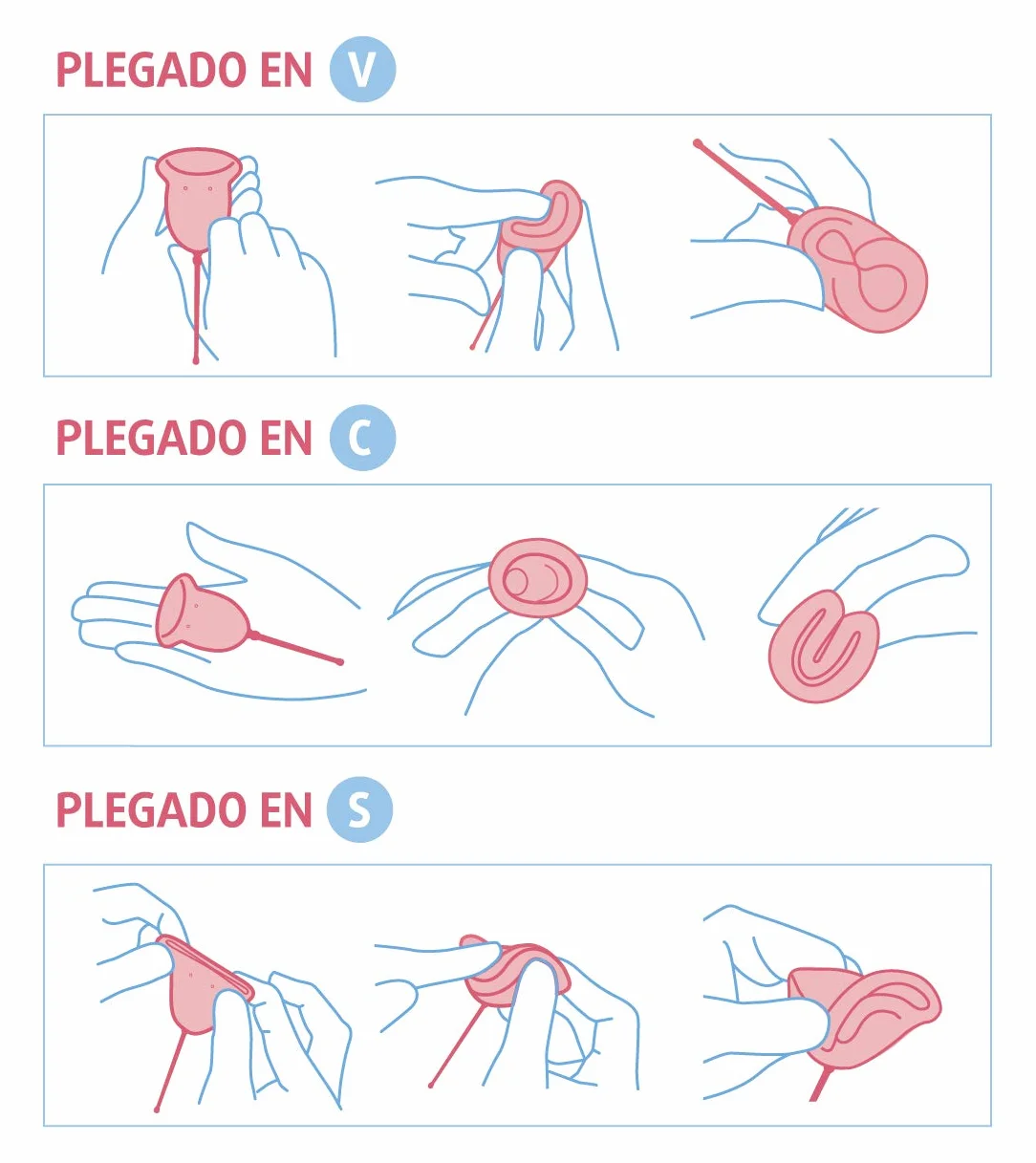 2 kubki menstruacyjne rozmiar M z aplikatorem pudełko sterylizatora transportowe