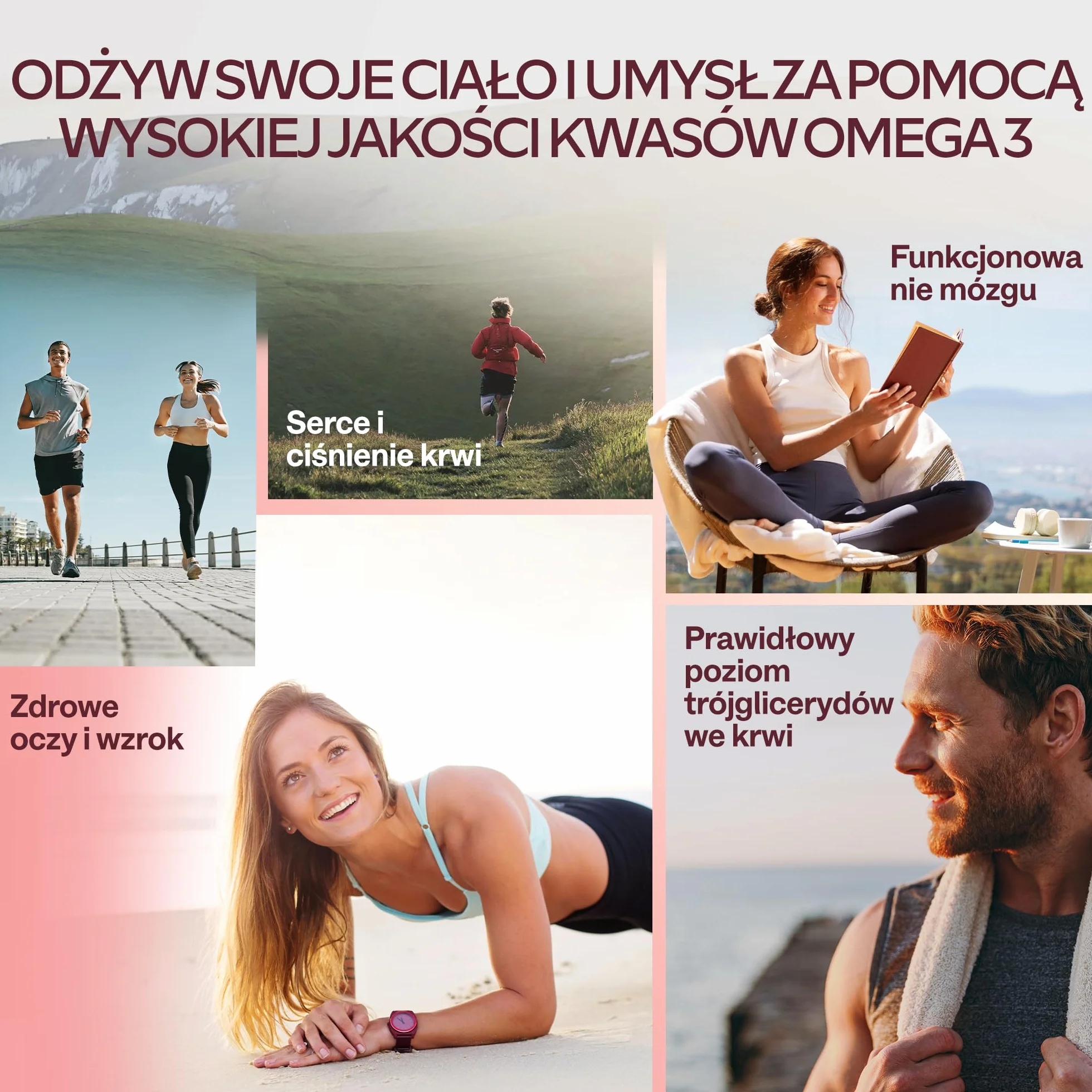 Omega 3 kapsułki o wysokiej dawce – 2000 mg oleju z ryb na dzień (2 kapsułki) – 1000 mg EPA + 500 mg DHA na dzień – skuteczne kwasy tłuszczowe omega-3 – zrównoważony połów – 120 kapsułek – na 60 dni