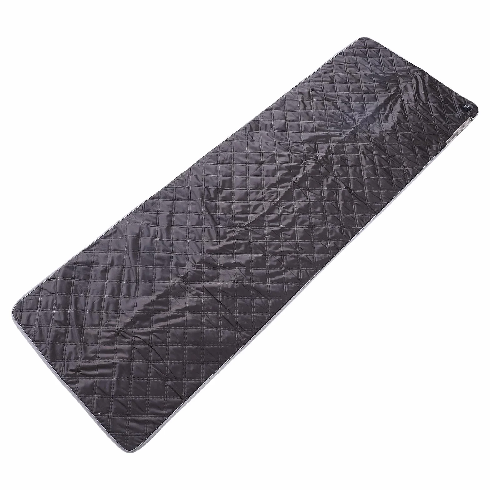 Zunate Podgrzewana Karimata Przytulna 3-poziomowa Podkładka Grzewcza USB do Pieszych Wędrówek Podróżowanie 70,87 X 23,62 Cala Khaki