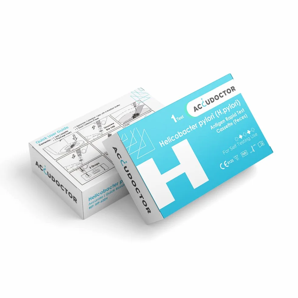Accudoctor Helicobacter Pylori test kału autotest zestaw domowy