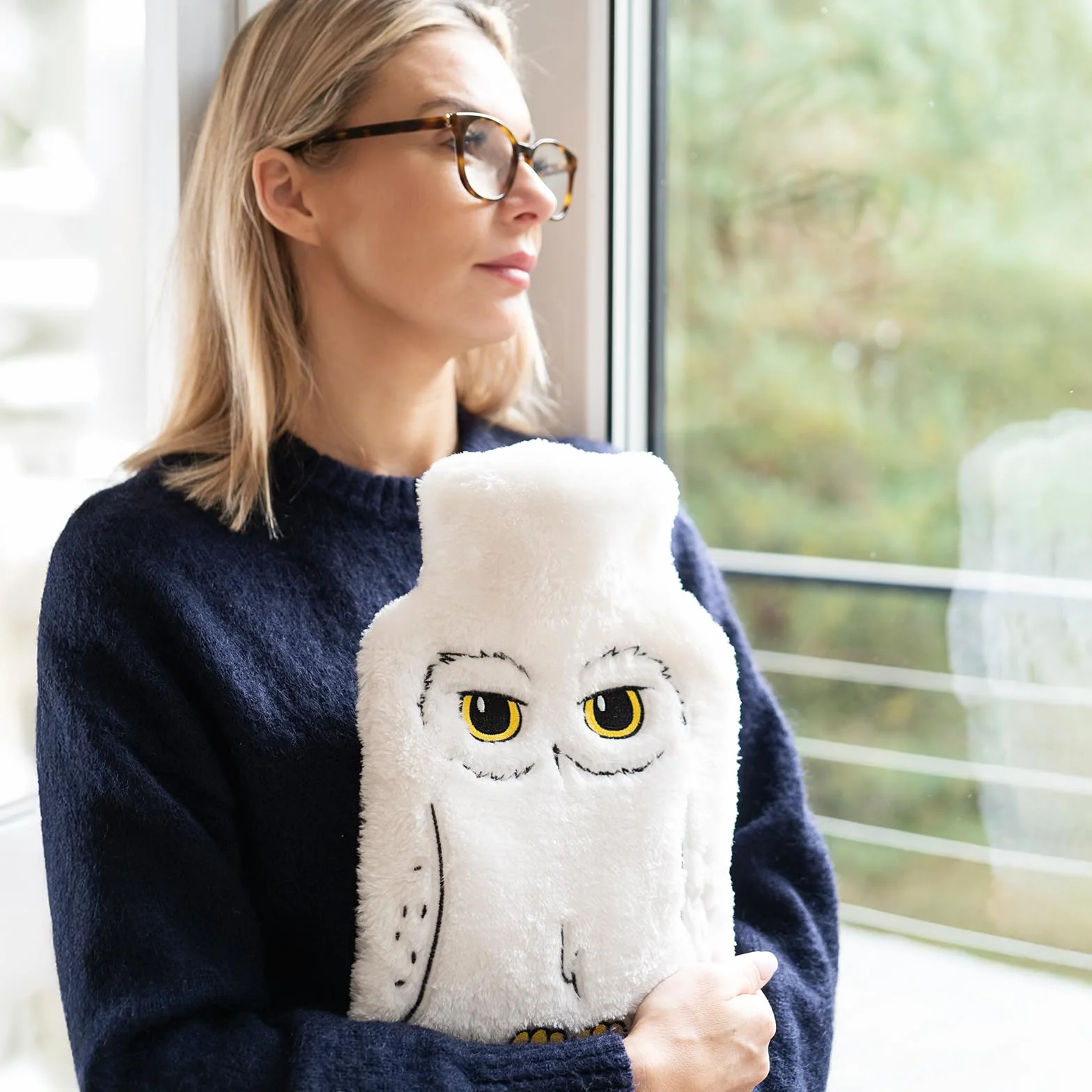 Wizarding World Harry Potter Termofor Pluszak Dla Dzieci Gumowy W Pokrowcu Pluszowe Hedwiga