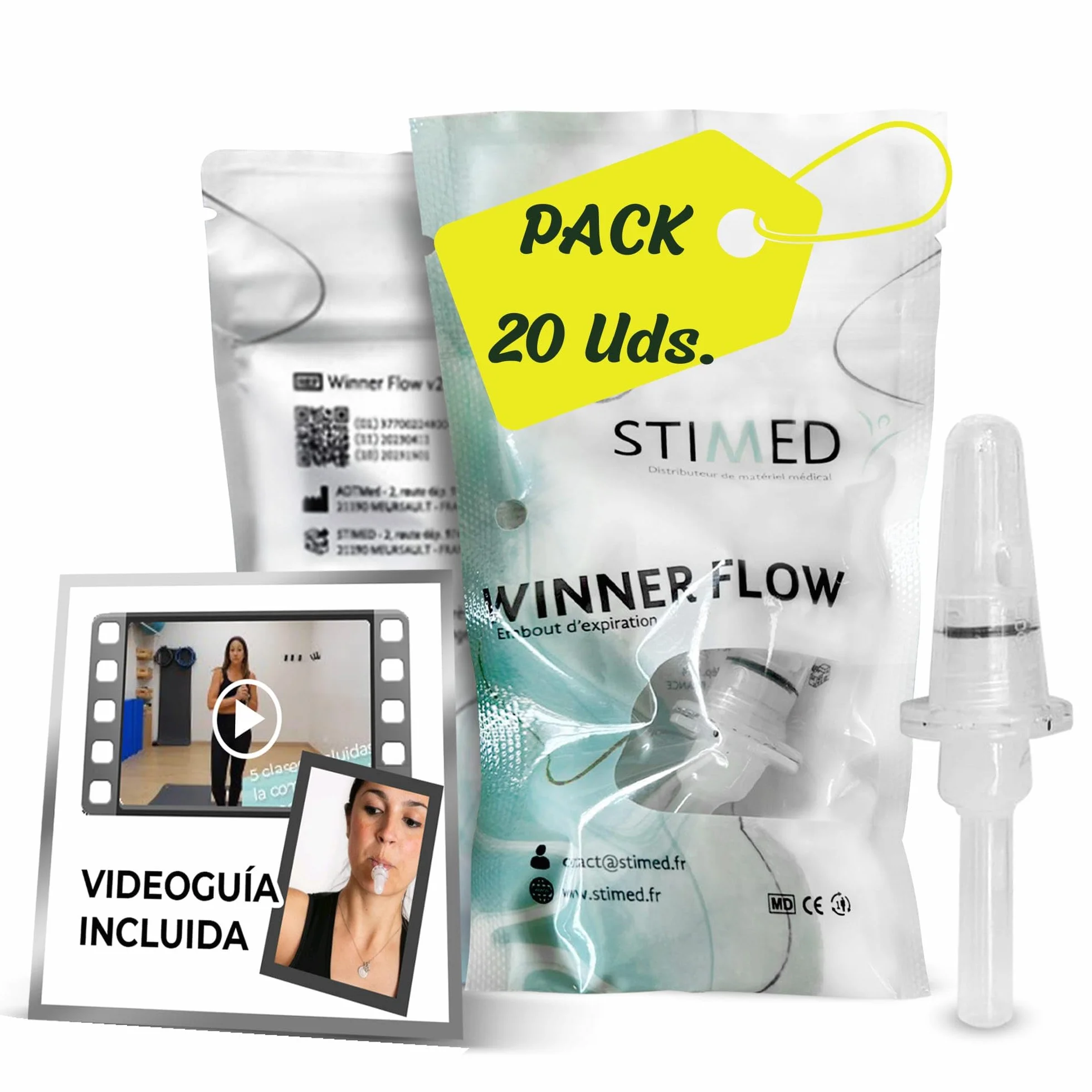 TWR-WINNER FLOW insuflator do kontroli oddychania 20 sztuk