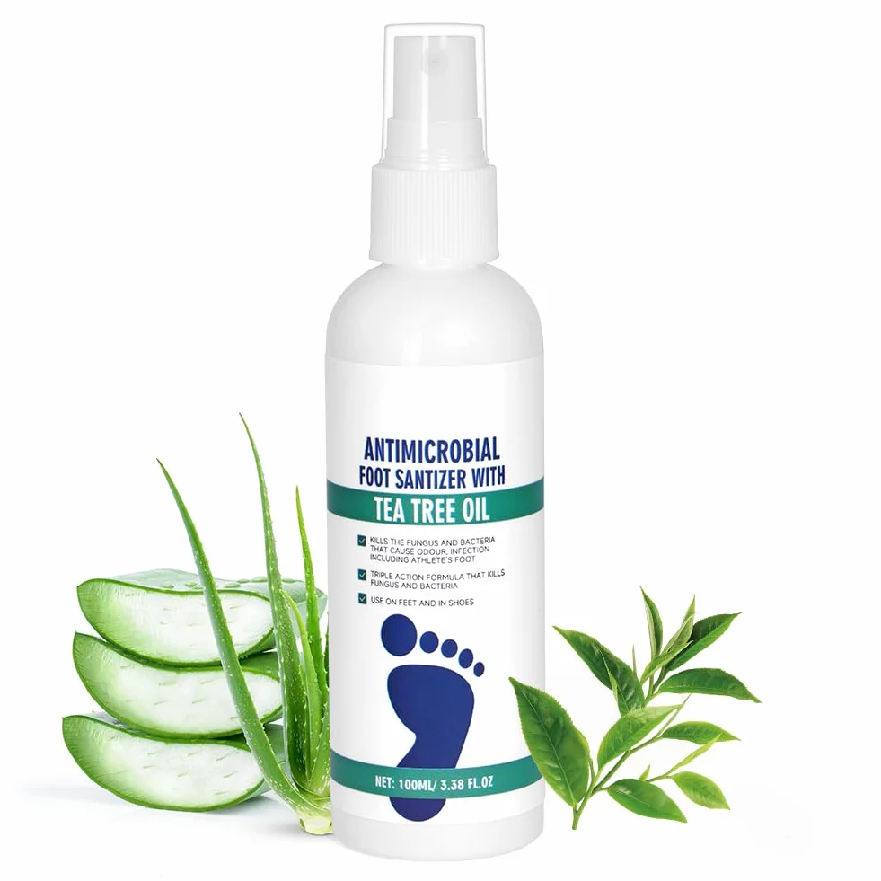 Spray przeciw grzybicy stóp AOOWU 100 ml naturalna formuła