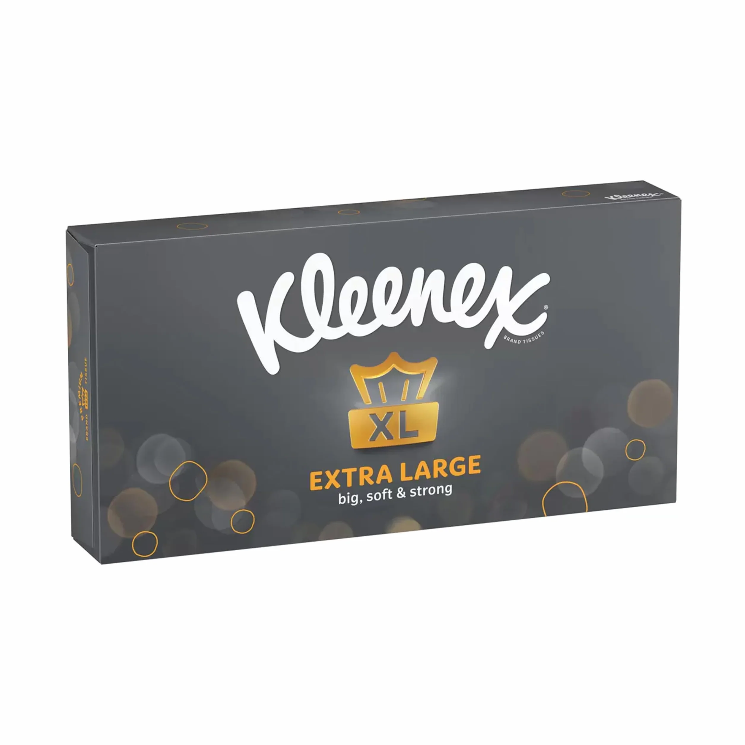 Kleenex Bardzo duża chusteczka do twarzy dla mężczyzn, 2-warstwowa, 90 arkuszy, opakowanie 6 szt