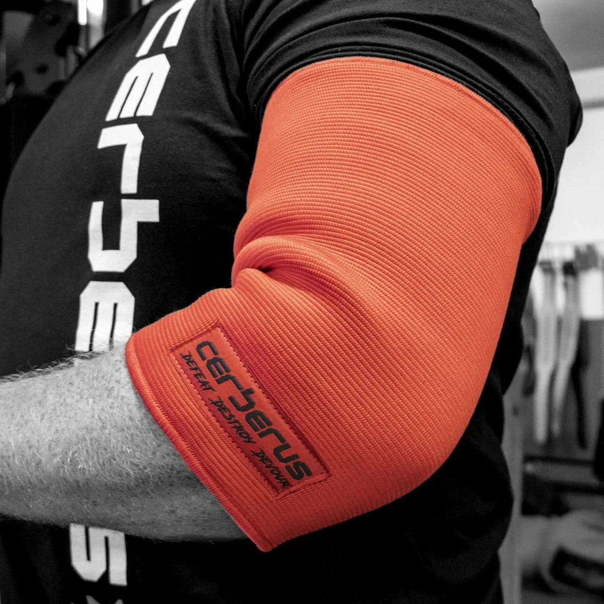 CERBERUS Strength Trzywarstwowe rękawy na łokcie XL