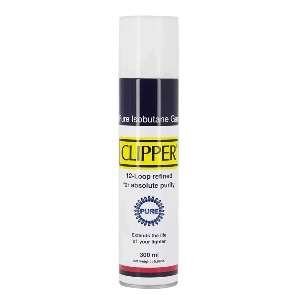 Clipper Gaz do zapalniczek 300 ml puszka czystego izobutanu