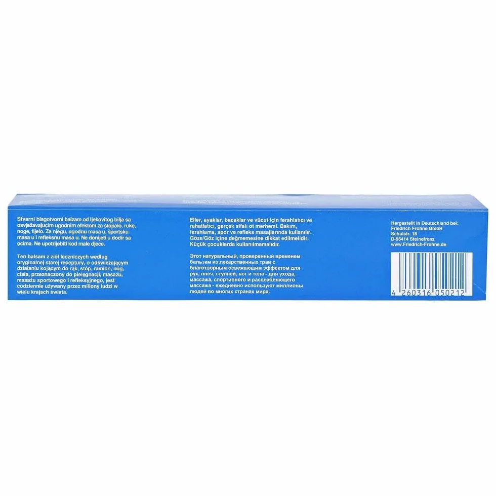 Frohne Emulsie Alpine Herbs emulsja olbrzymia tuba 6,76 fl.oz Oryginalny produkt Frohne