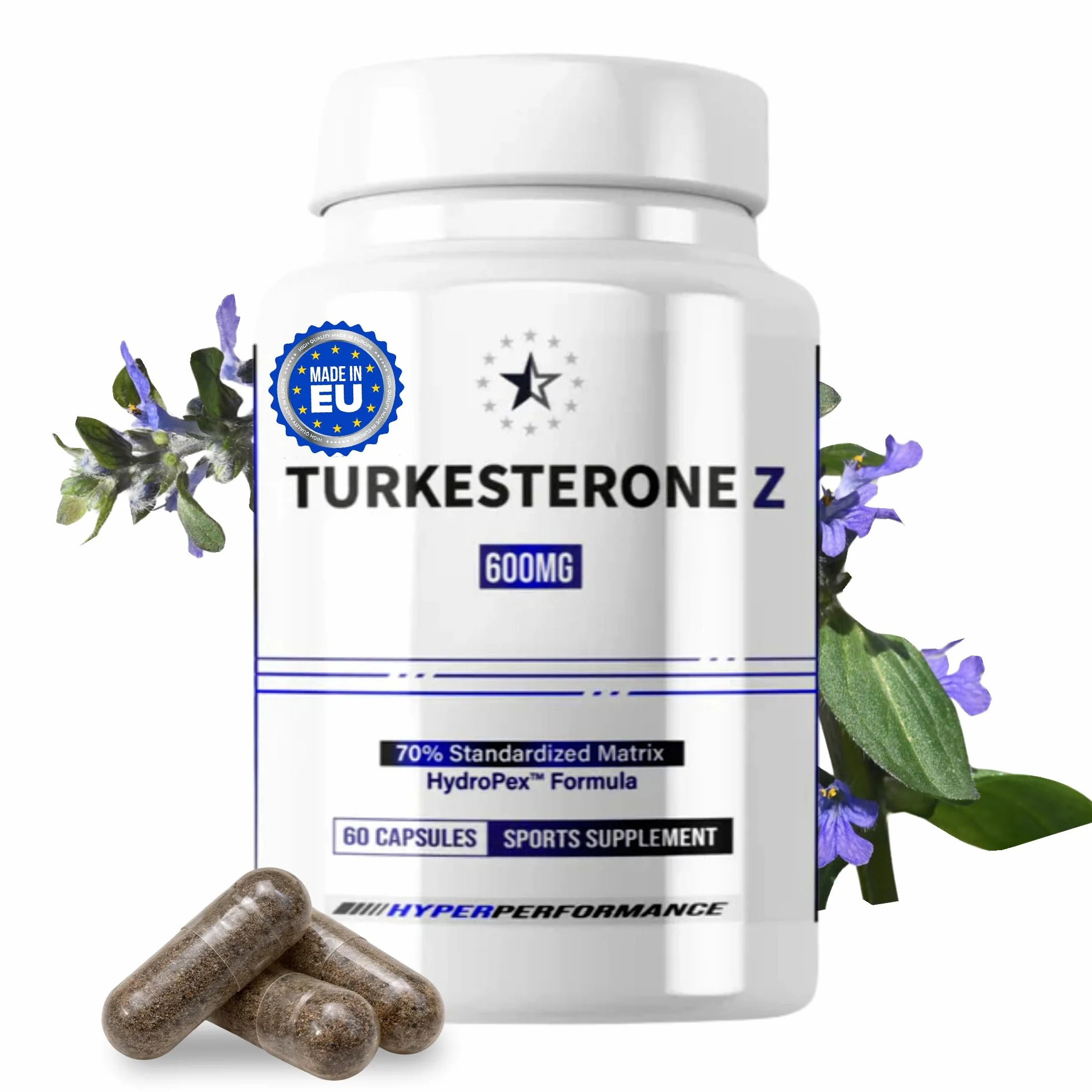 Turkesterone Supreme 70% z HydroPex™ - kapsułki 60 V (600 mg) - Apex®