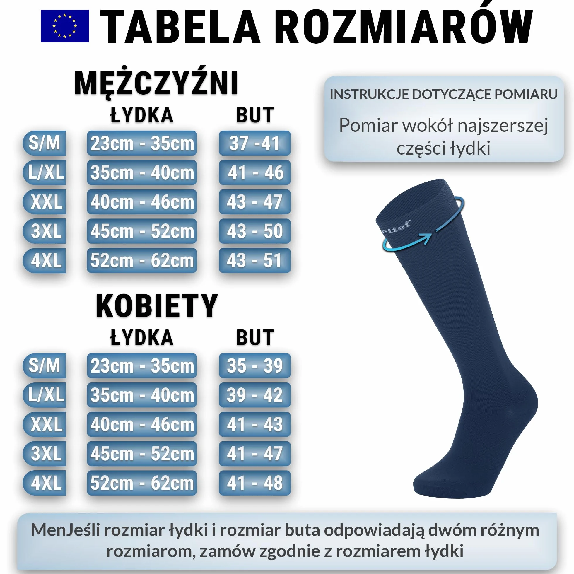 360 Relief Skarpety kompresyjne dla kobiet i mężczyźni - Pończochy uciskowe do uprawiania sportu, biegania, latania, podróży, joggingu, jazdy na rowerze - Skarpety podtrzymujące z Siatka na pranie