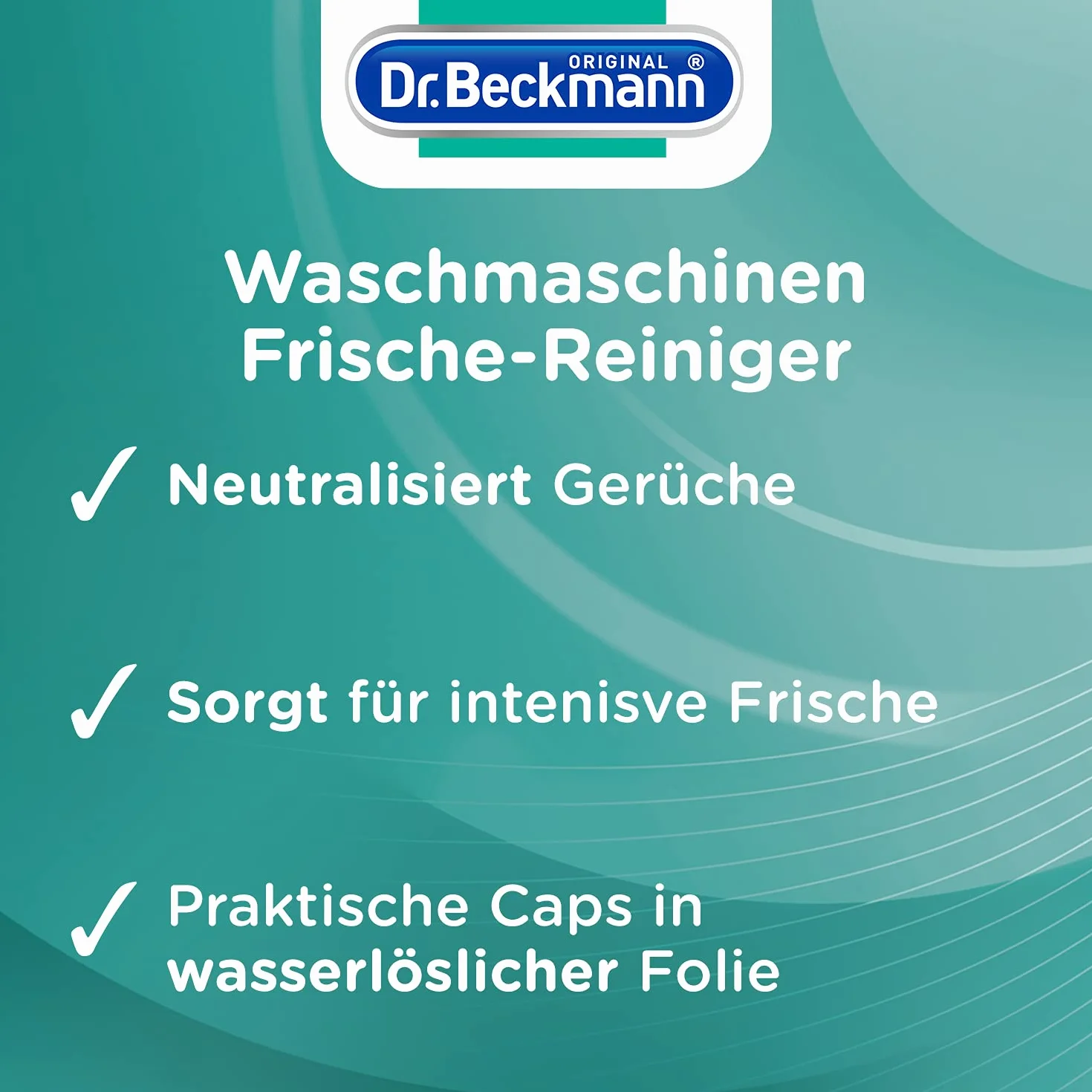Dr. Beckmann Środek czyszczący do pralek Cap, 3 x 20 g