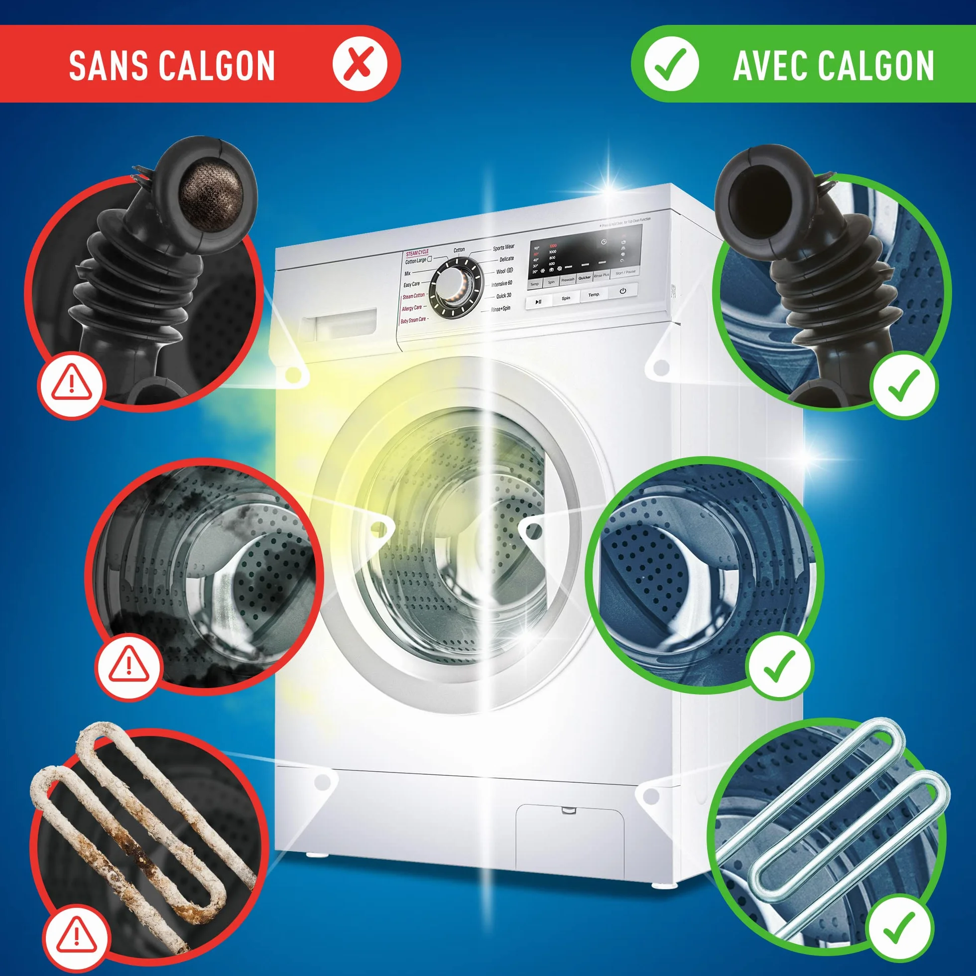 Calgon Power Proszek do Prania, 1.67 kg