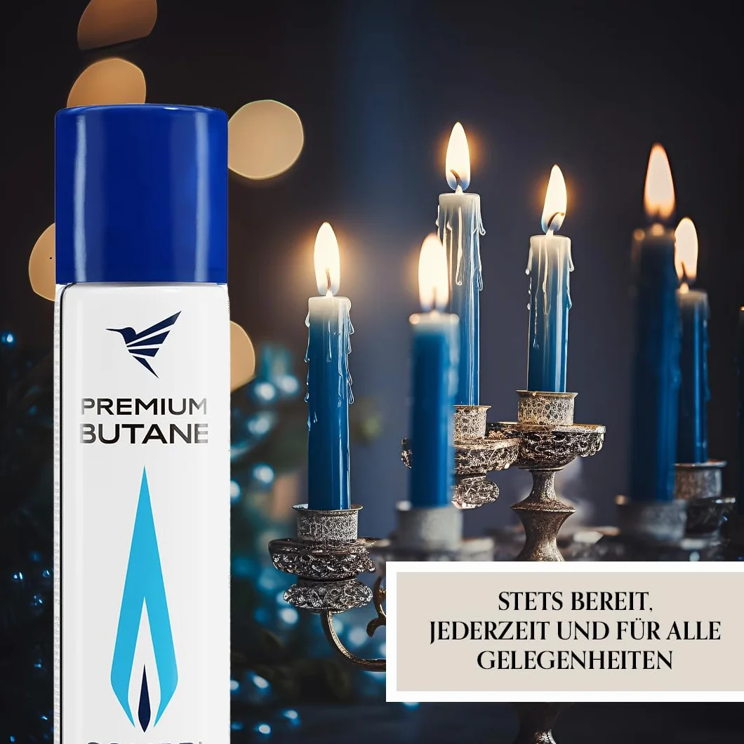Colibri gaz butanowy 300 ml do napełniania zapalniczek 99,9994% czystego butanu