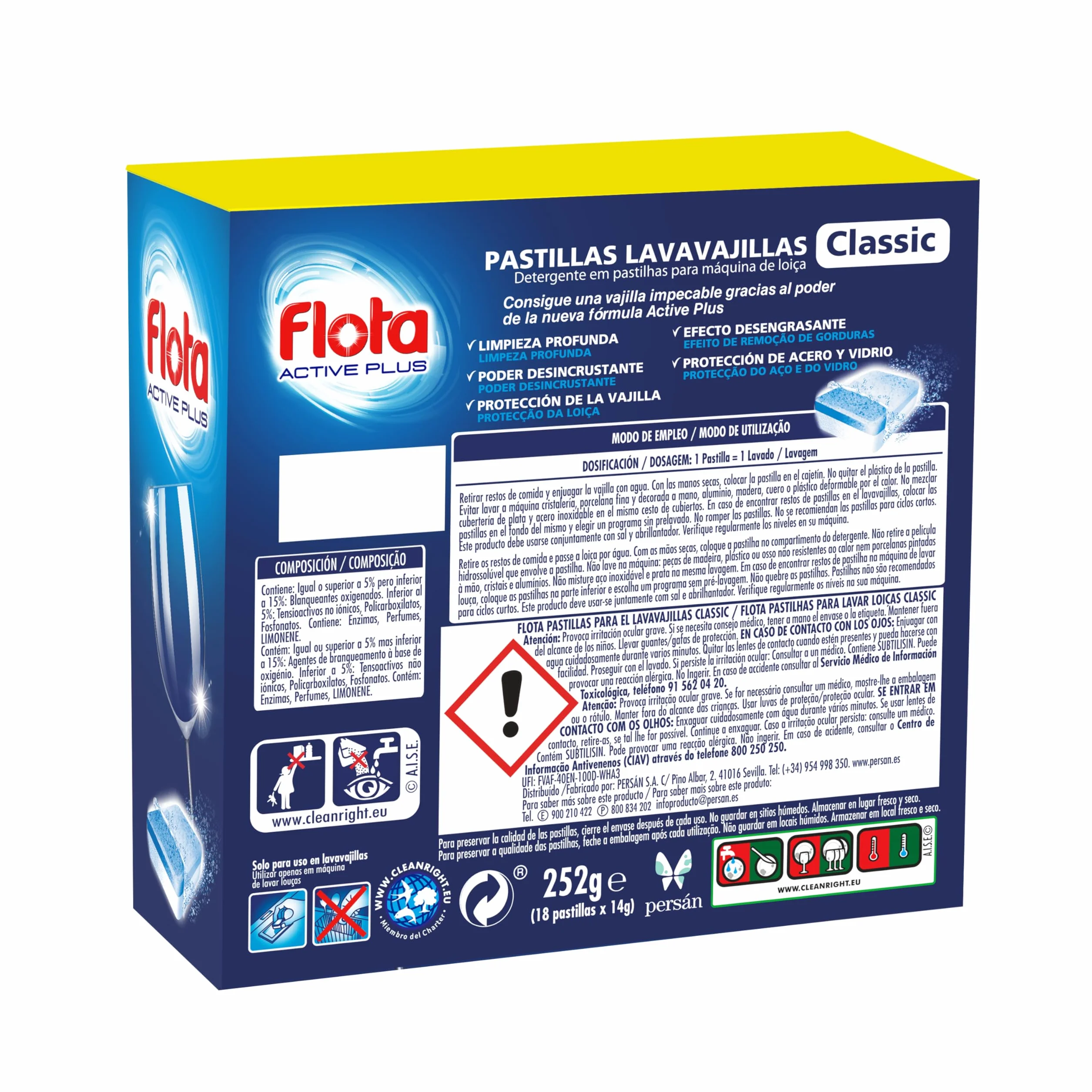 Flota 060004732 Kapsułki Do Zmywarki, 210 g